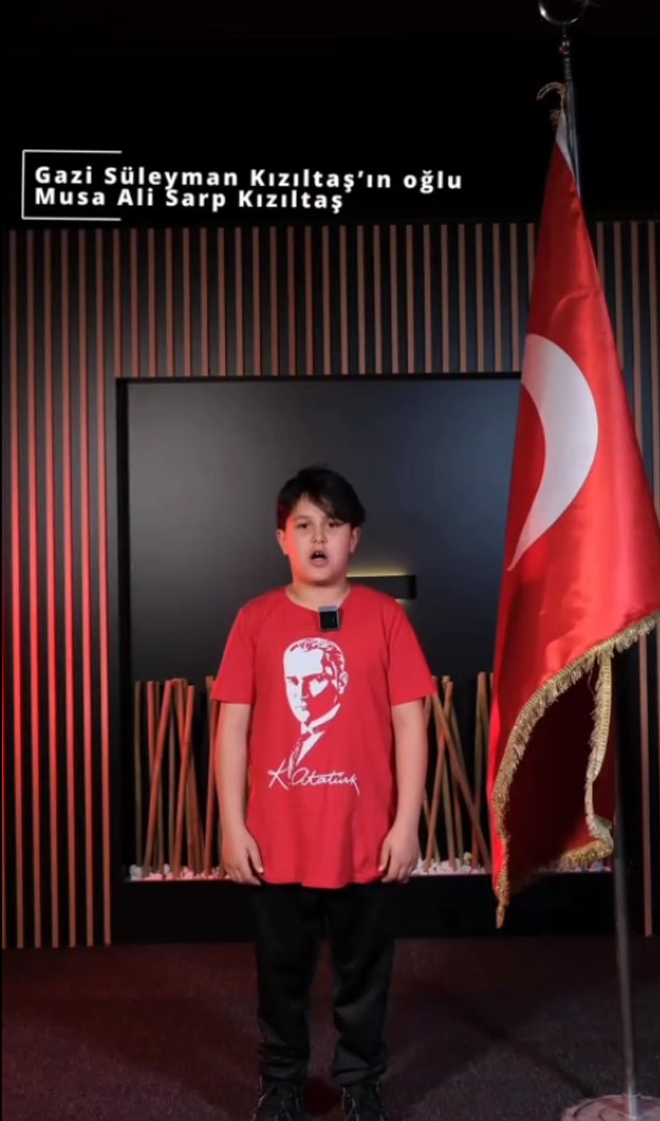 Gazi çocukları birlikte