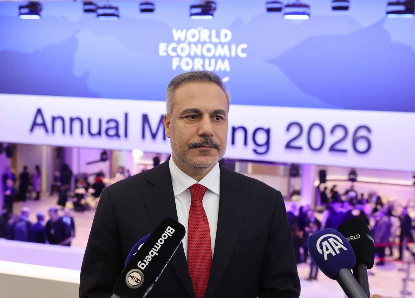 Dışişleri Bakanı Hakan Fidan Davos Gazze Barış Kurulu