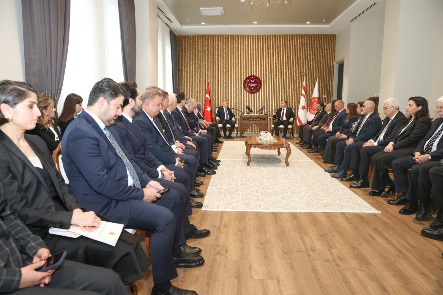 TBMM ve KKTC Meclisi temsilcileri toplantıda