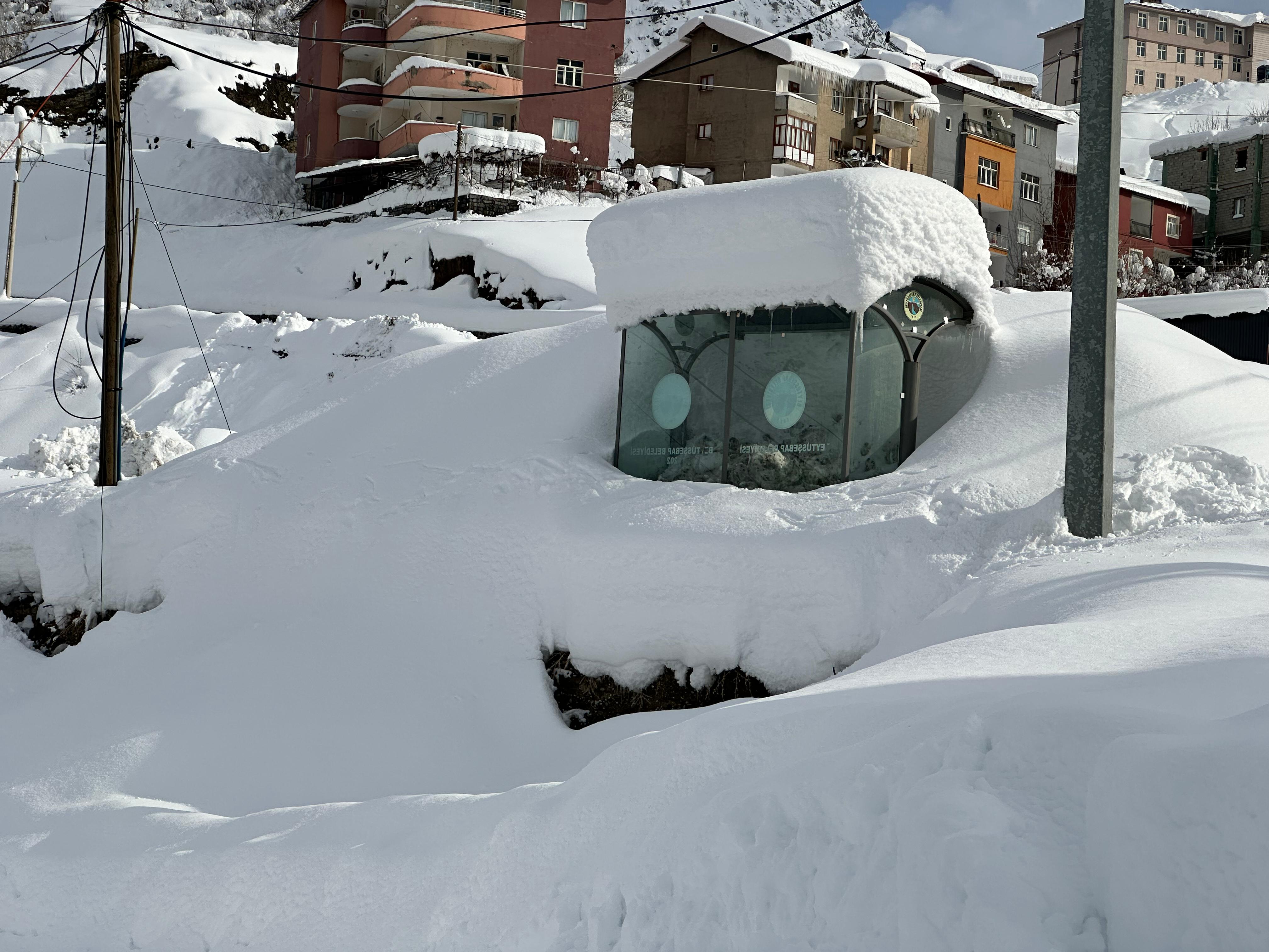 Beytüşşebap kar temizleme