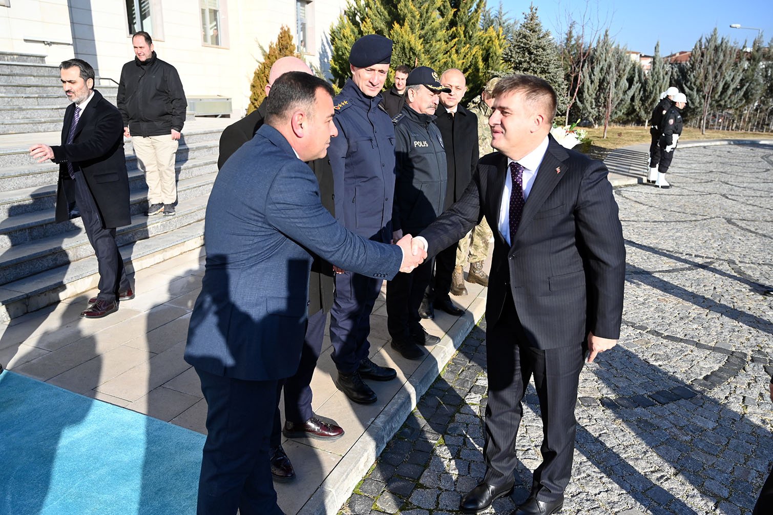 Kırıkkale Valisi Hüseyin Engin Sarıibrahim Protokol Üyeleri