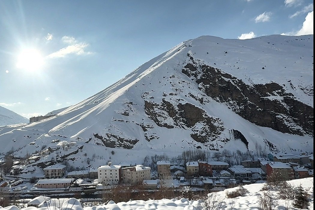 Van Çatak belediye ekipleri