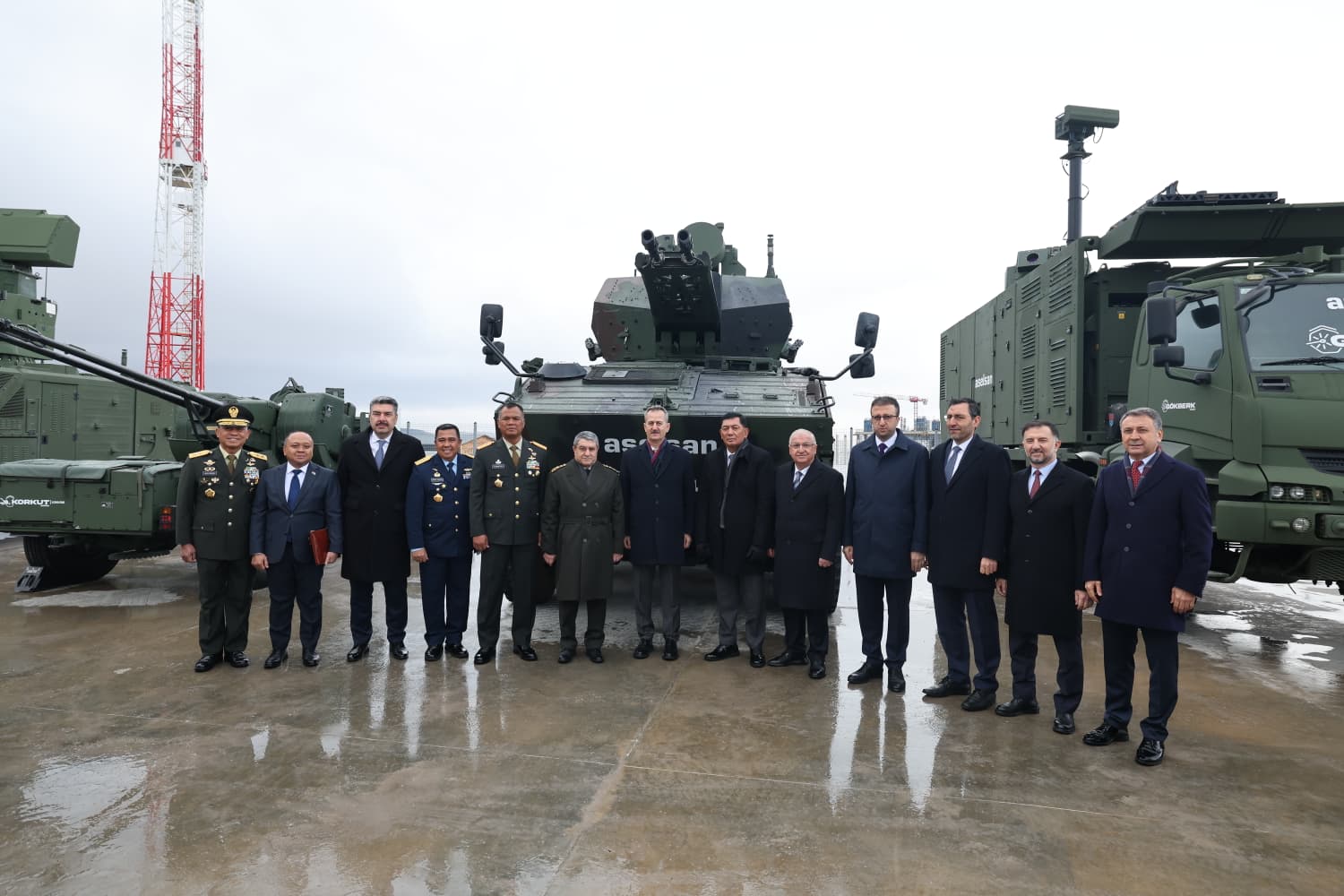Milli Savunma Bakanı Yaşar Güler ve Endonezya Savunma Bakanı Sjafrie Sjamsoeddin ASELSAN ziyareti
