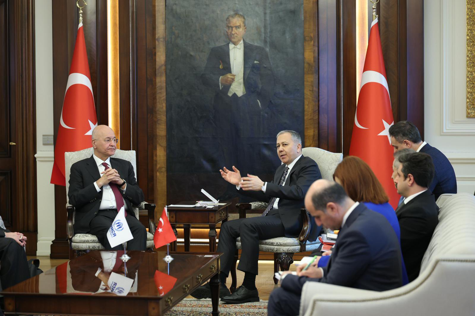 Ali Yerlikaya BM heyeti görüşmesi