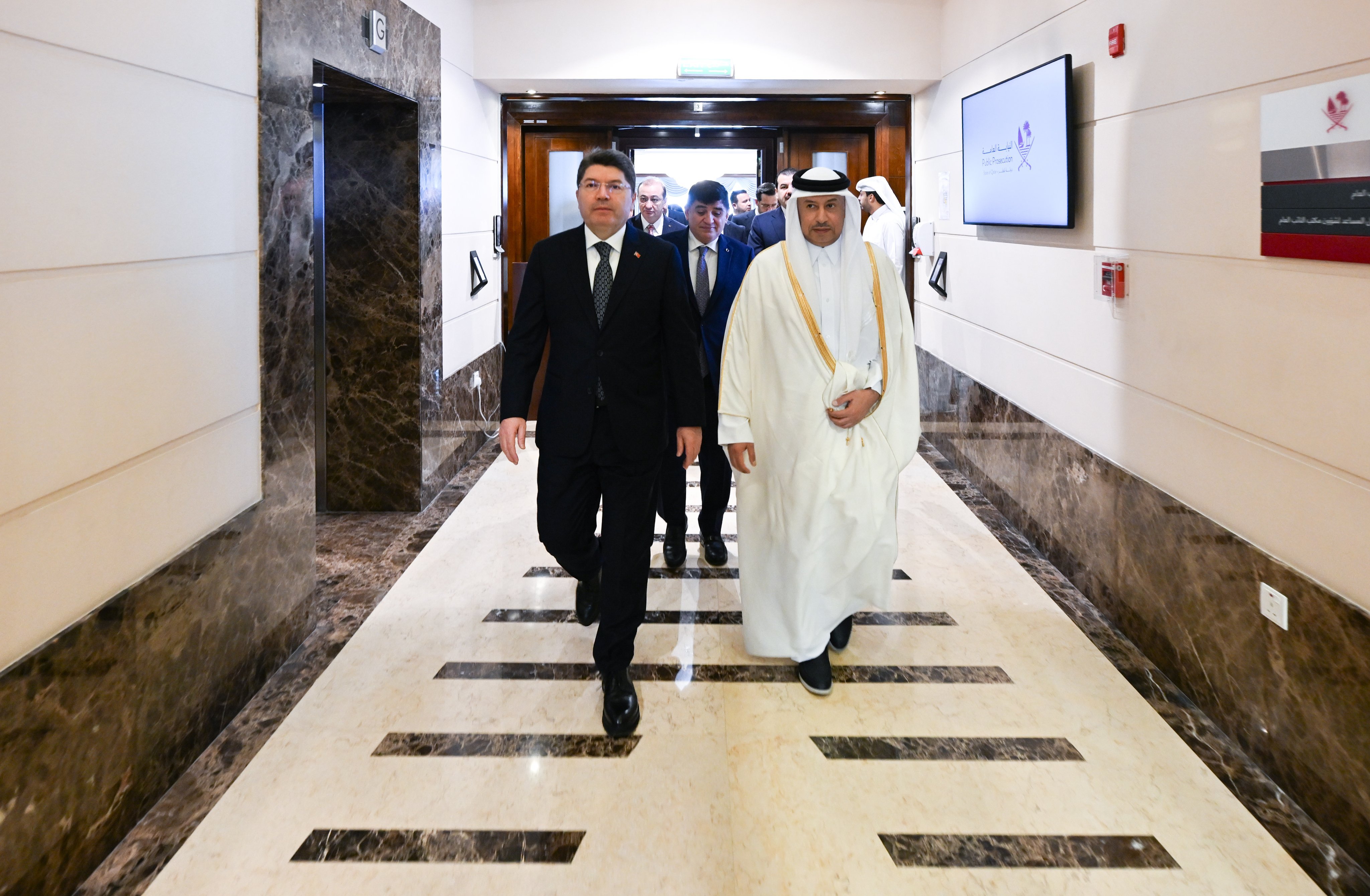 Türkiye Katar adli iş birliği görüşmesi