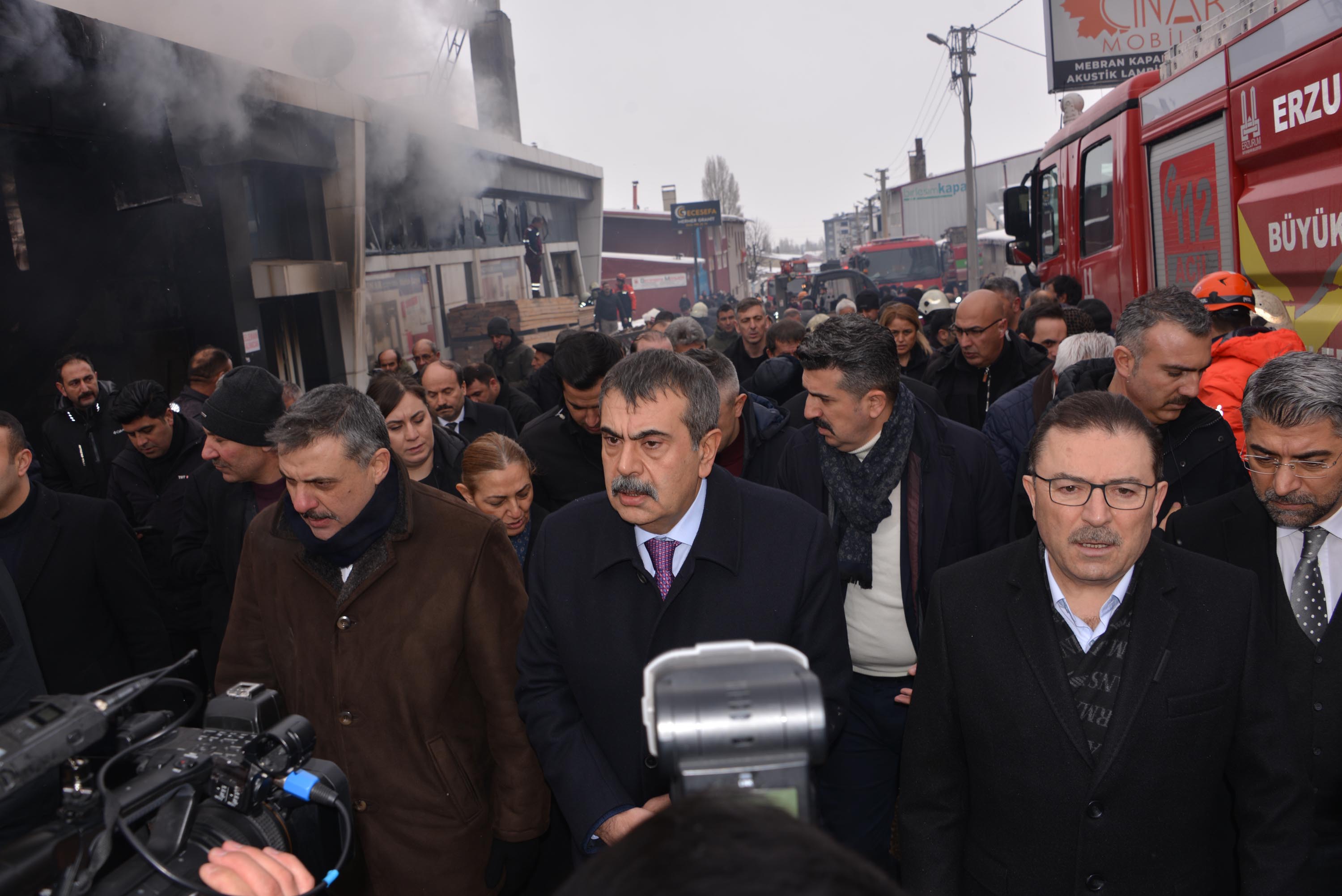 Erzurum iş yeri patlaması inceleme