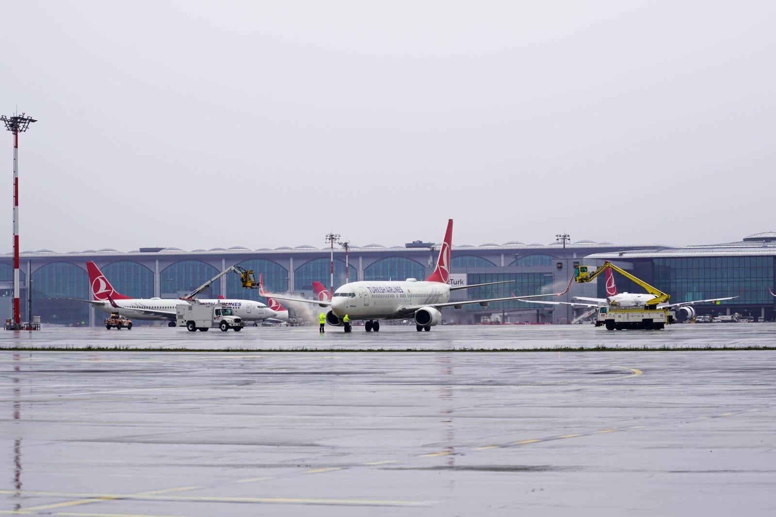 İstanbul Havalimanı kar tedbirleri