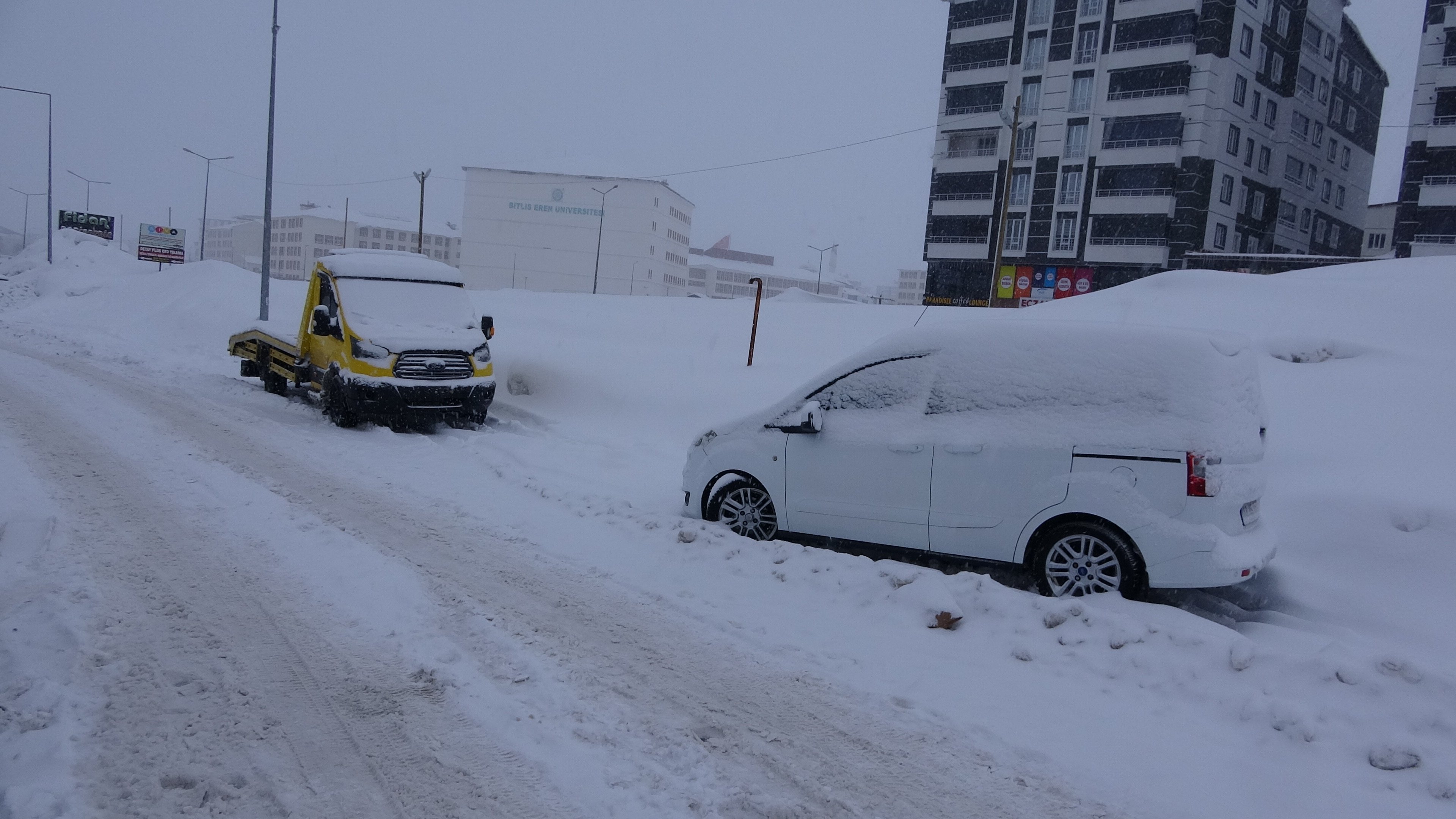Bitlis kar yağışı etkisi