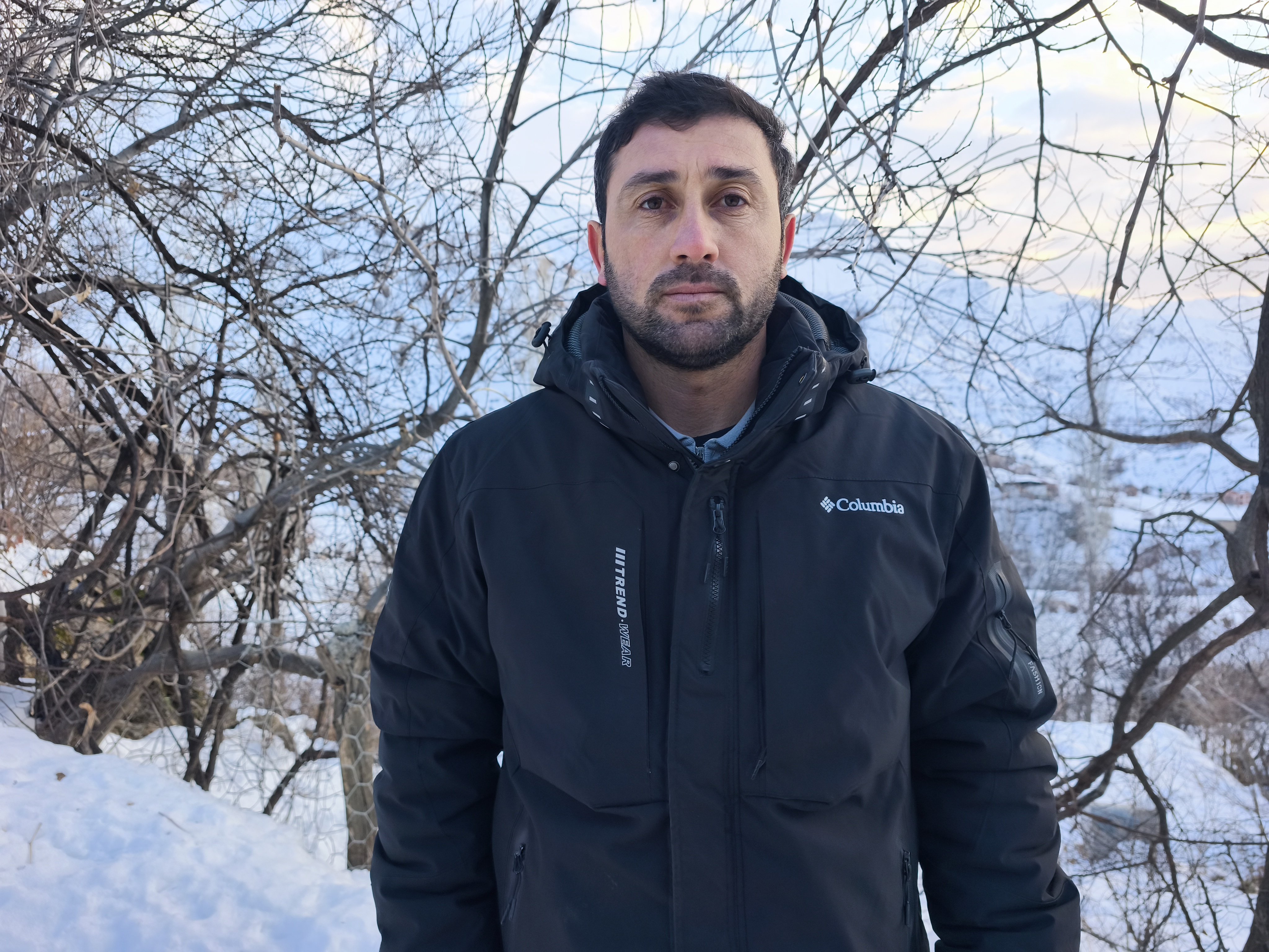 Batman köy yolu kar