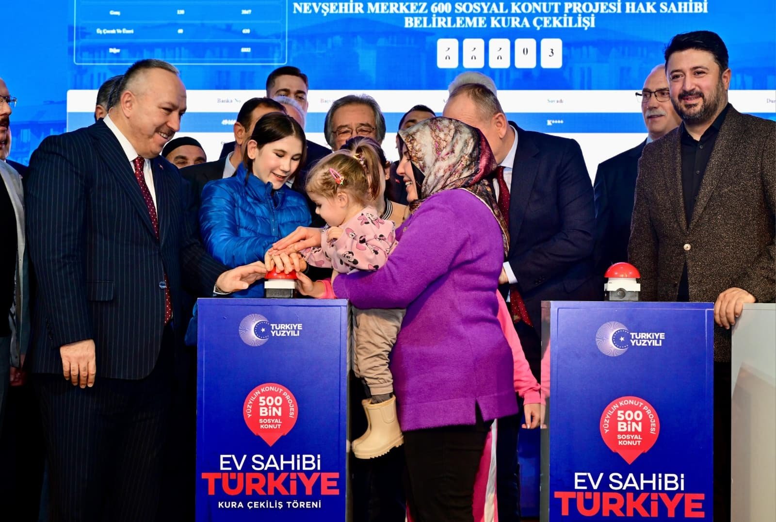 Nevşehir TOKİ Kura Çekilişi