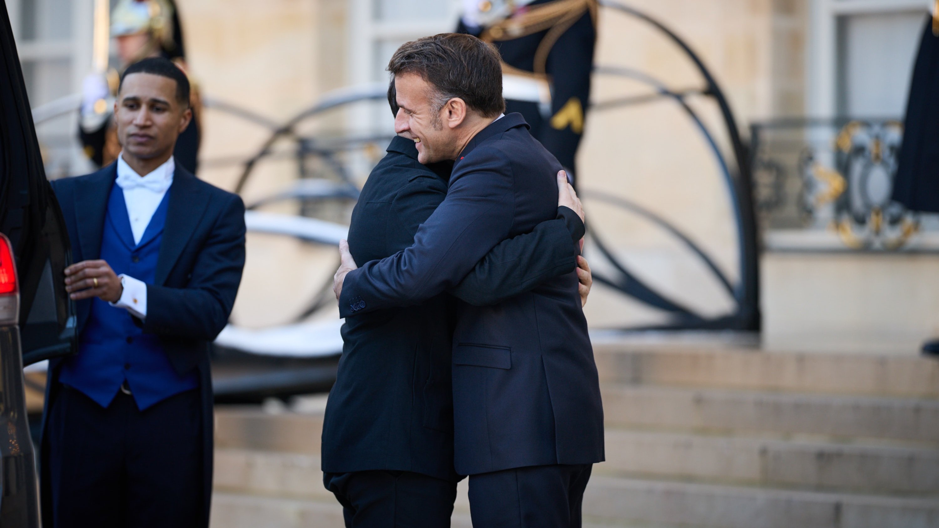 Zelenskiy Macron Görüşmesi