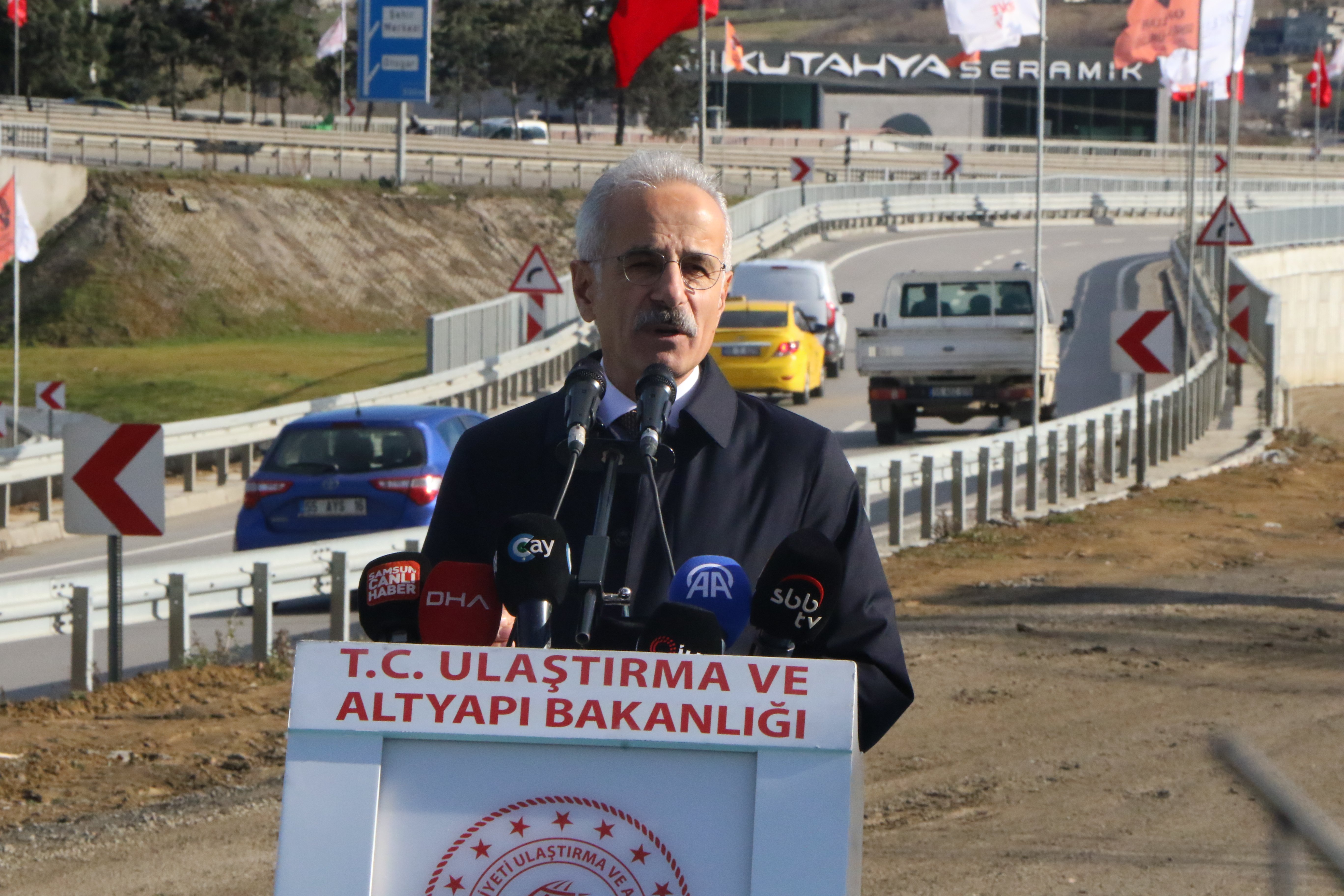 Samsun kara yolu projeleri