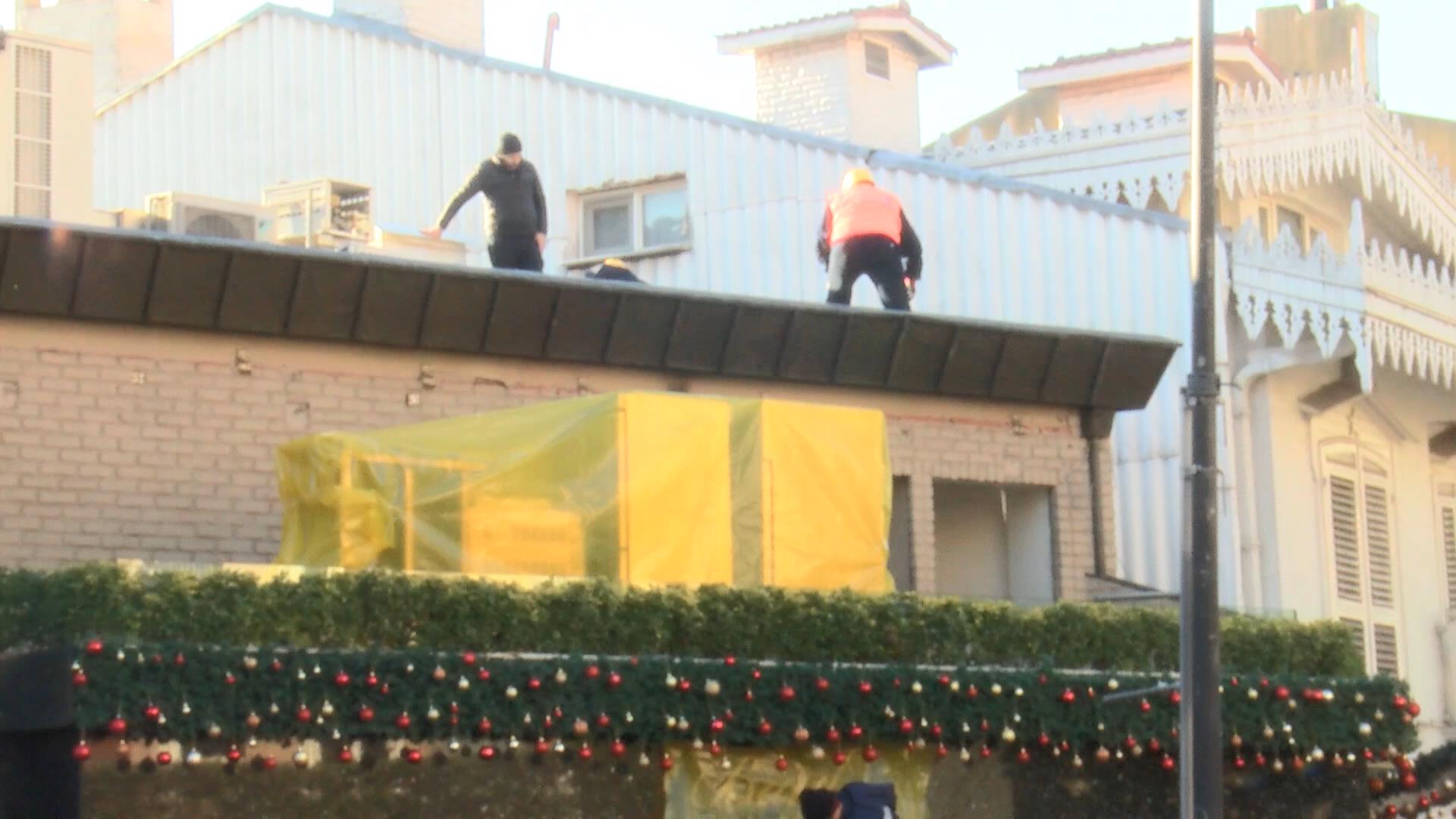 Baylan Pastanesi kaçak bölüm yıkımı