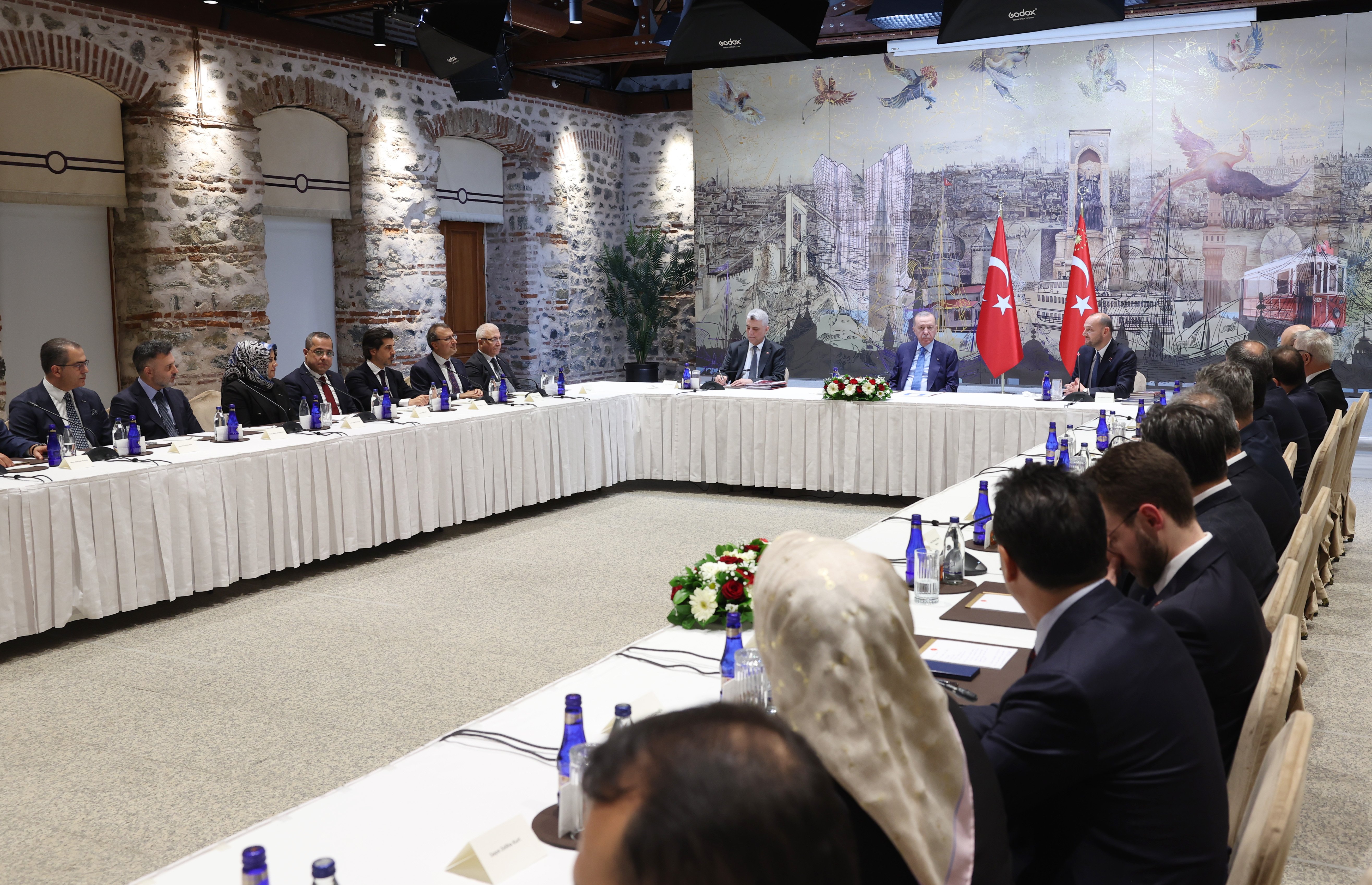 MÜSİAD Heyeti Toplantı