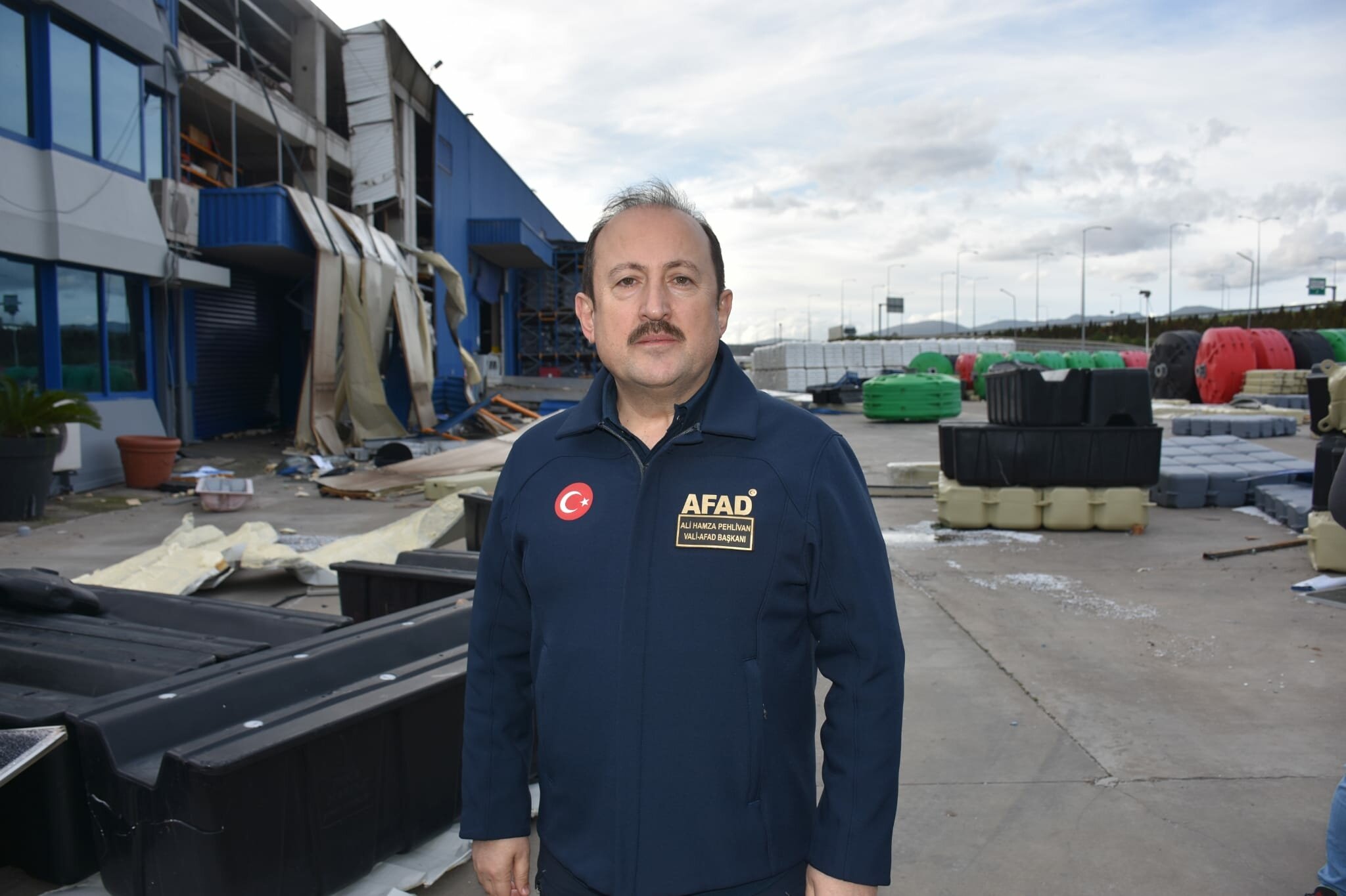 AFAD Başkanı Ali Hamza Pehlivan İzmir İncelemesi