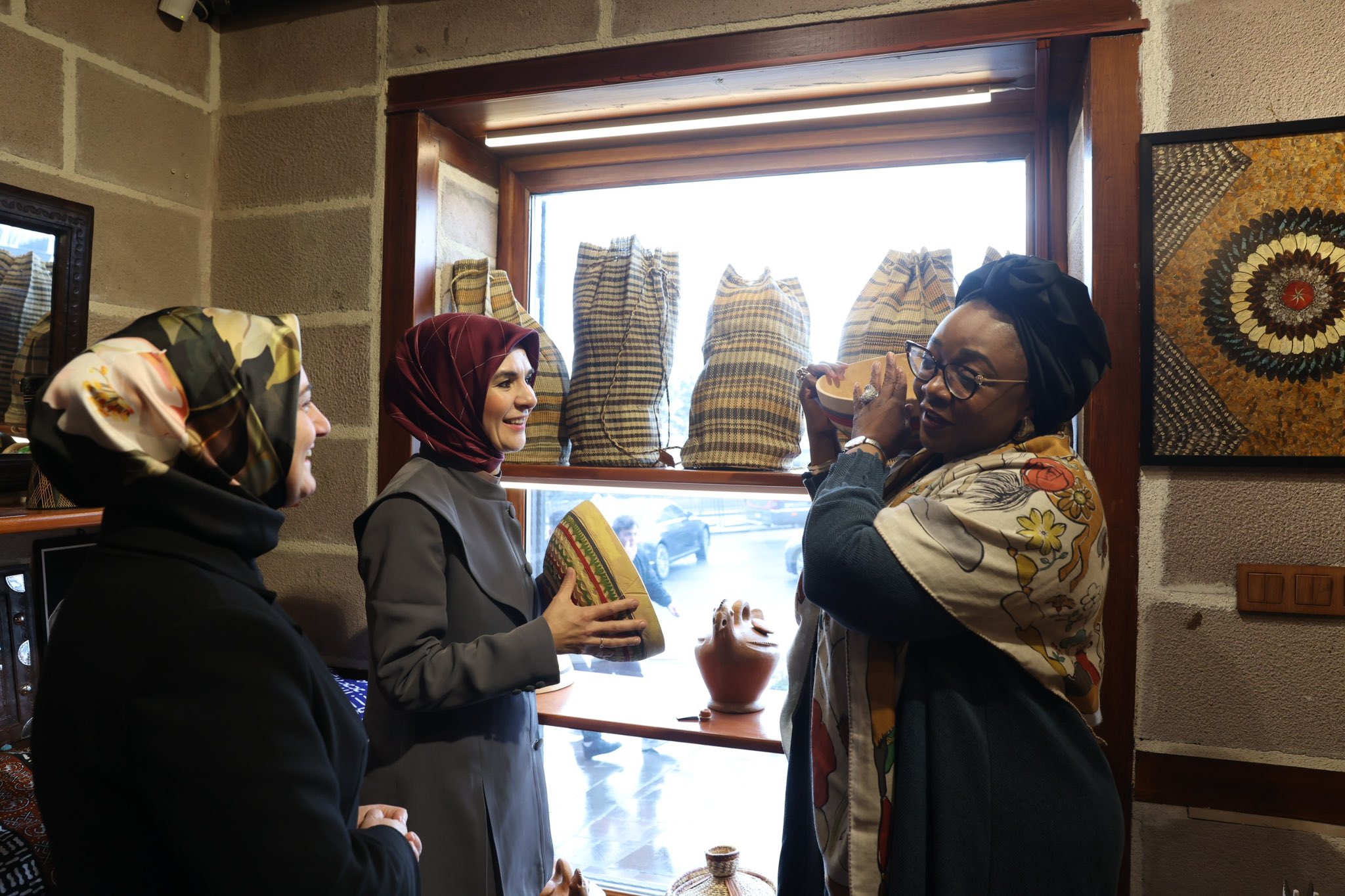 Afrika Kültür Evi iç mekan