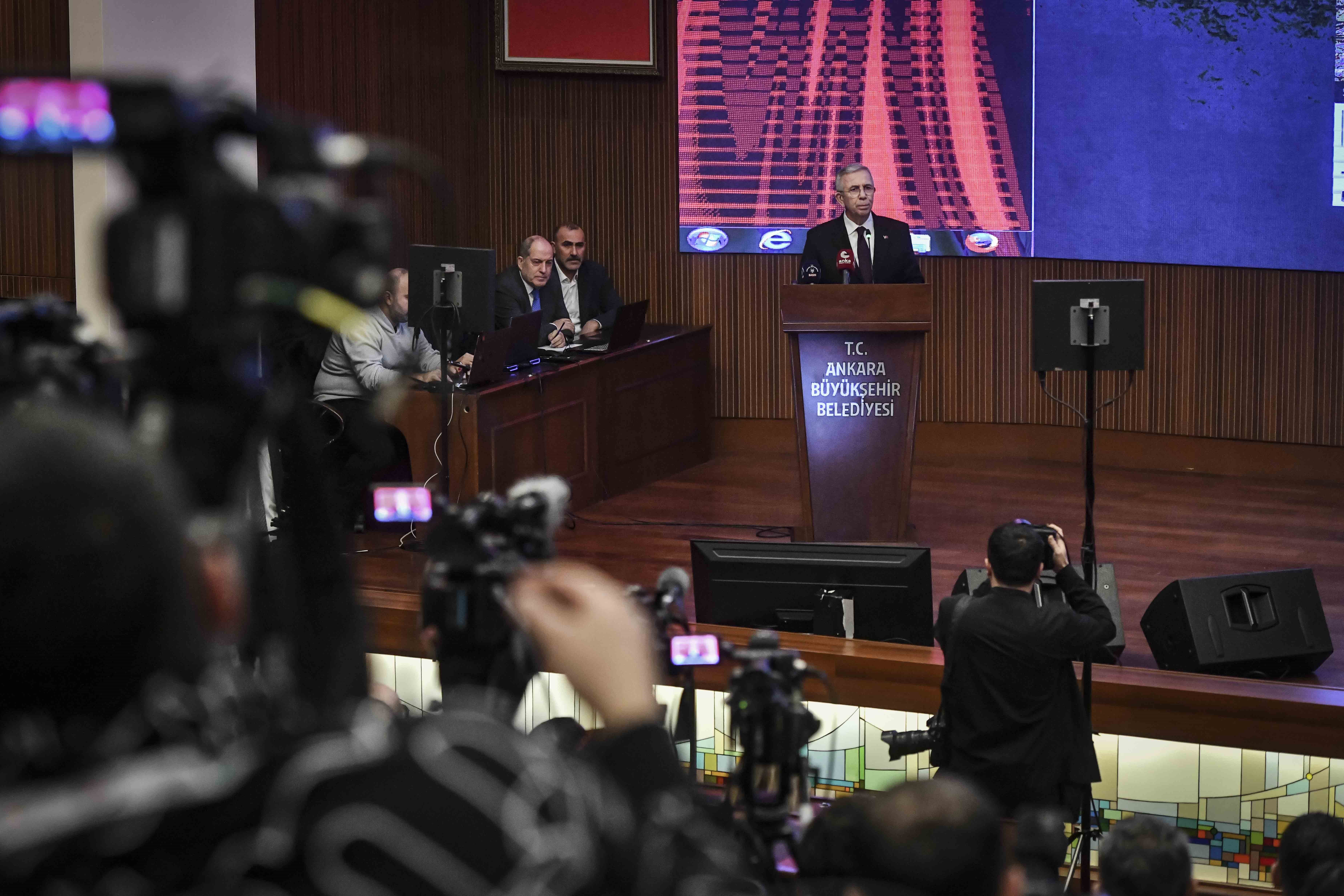 Mansur Yavaş su krizi açıklaması