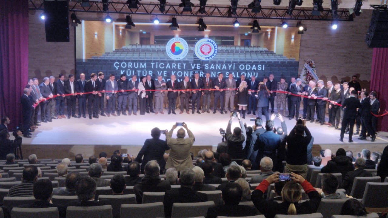 TOBB Başkanı Rifat Hisarcıklıoğlu Çorum