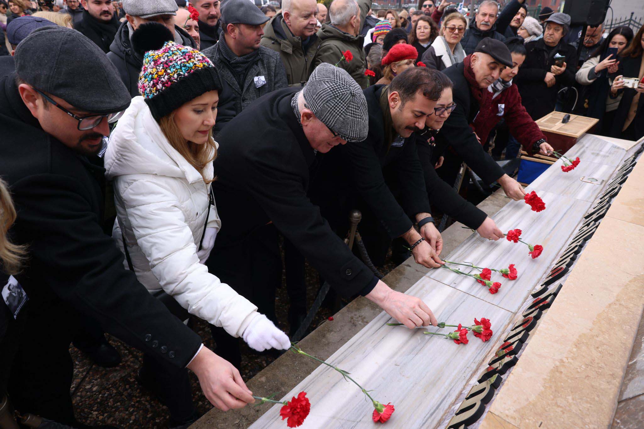 Uğur Mumcu parkı anma töreni