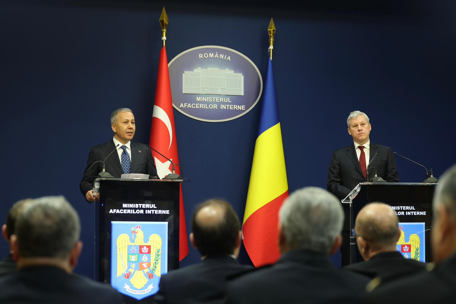 Türkiye Romanya içişleri bakanları görüşmesi
