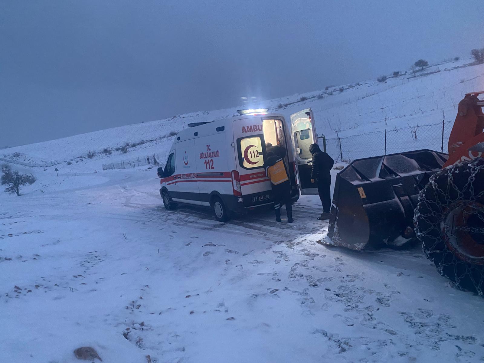 Batman kar yağışı ulaşım