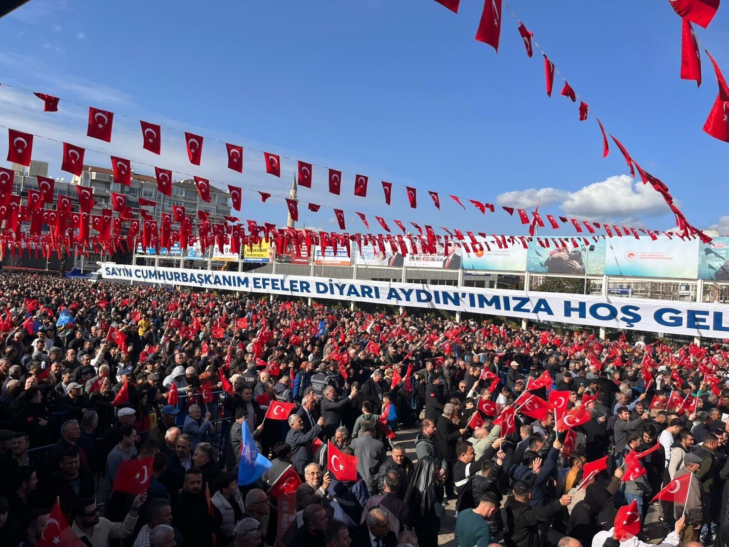 Cumhurbaşkanı Erdoğan Aydın konuşması