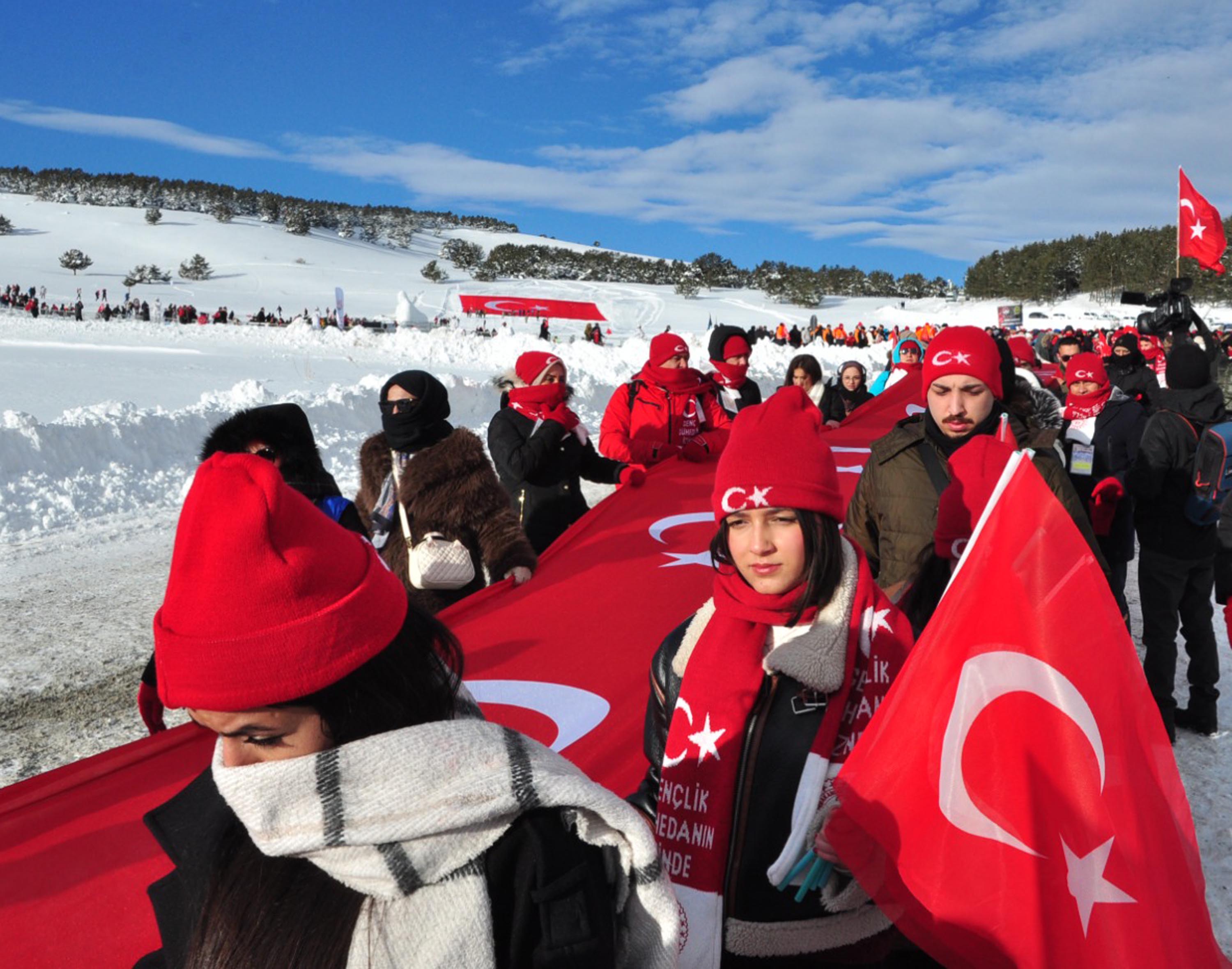 Sarıkamış Yürüyüşü Katılımcılar