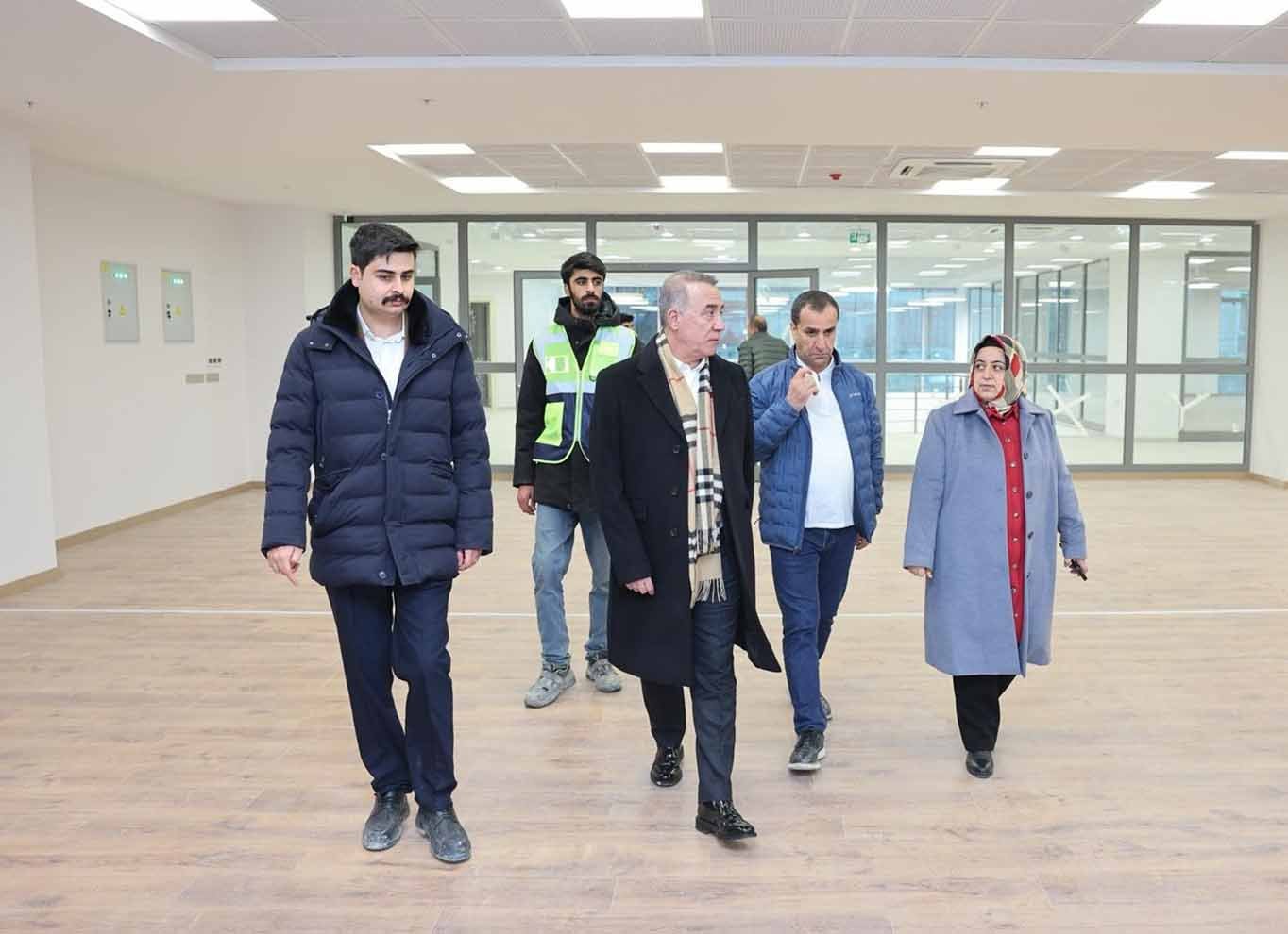 Yunus Emre Gençlik Spor ve Yaşam Merkezi inşaatı
