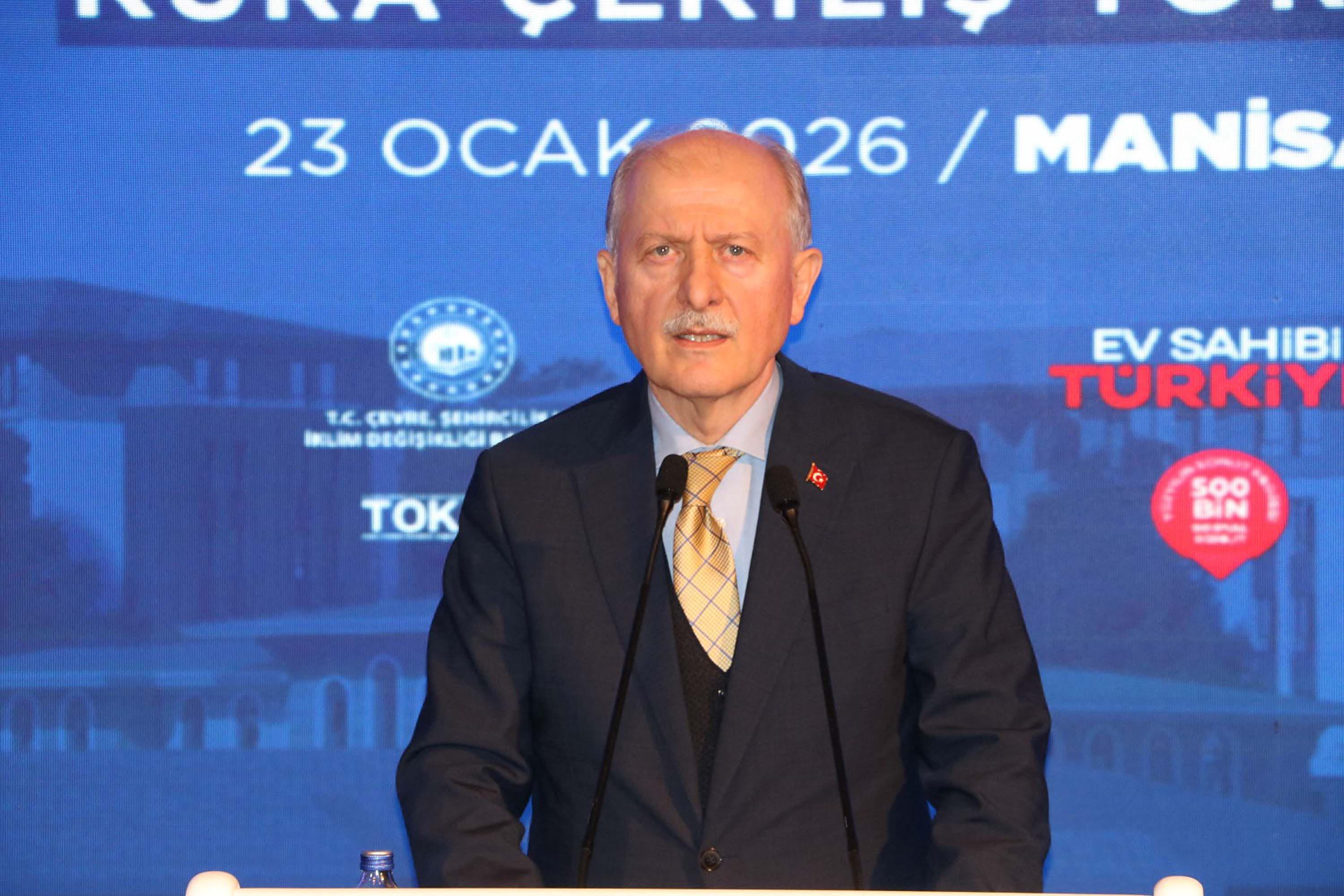 Bakan Alparslan Bayraktar TOKİ töreninde konuşuyor