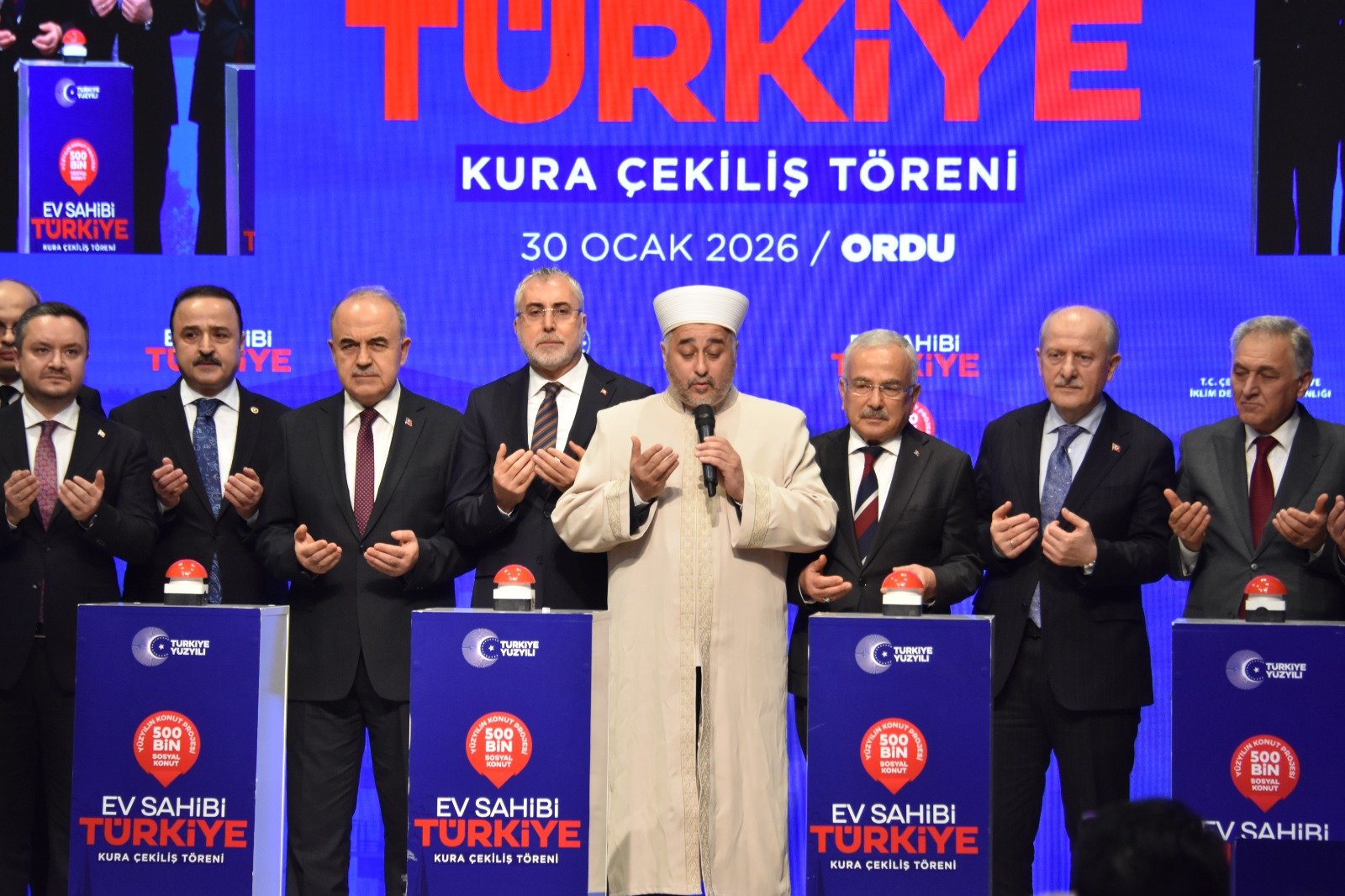 Bakan Vedat Işıkhan Ordu Konut Projesi Kura Töreni