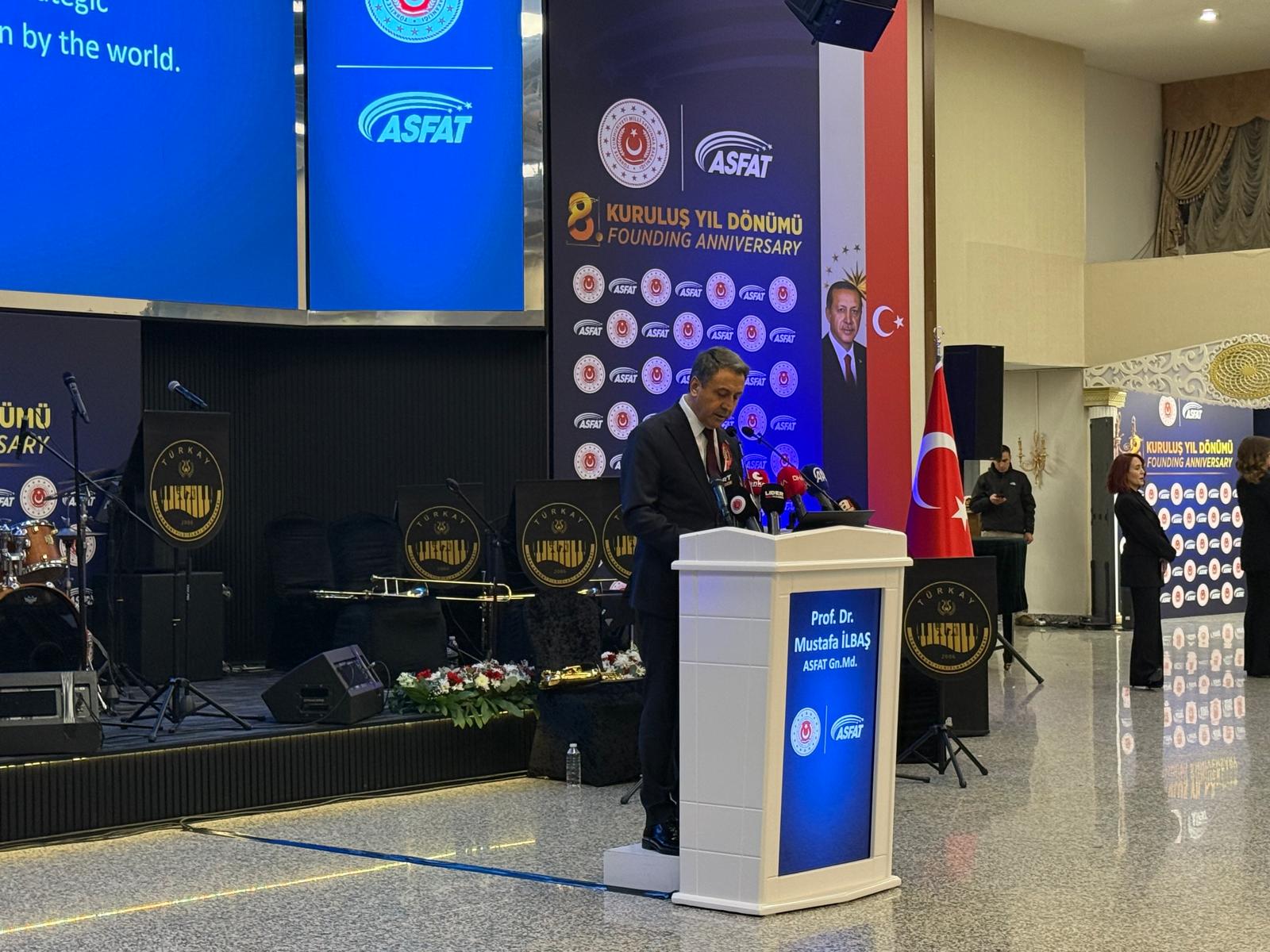 ASFAT Genel Müdürü Mustafa İlbaş konuşuyor
