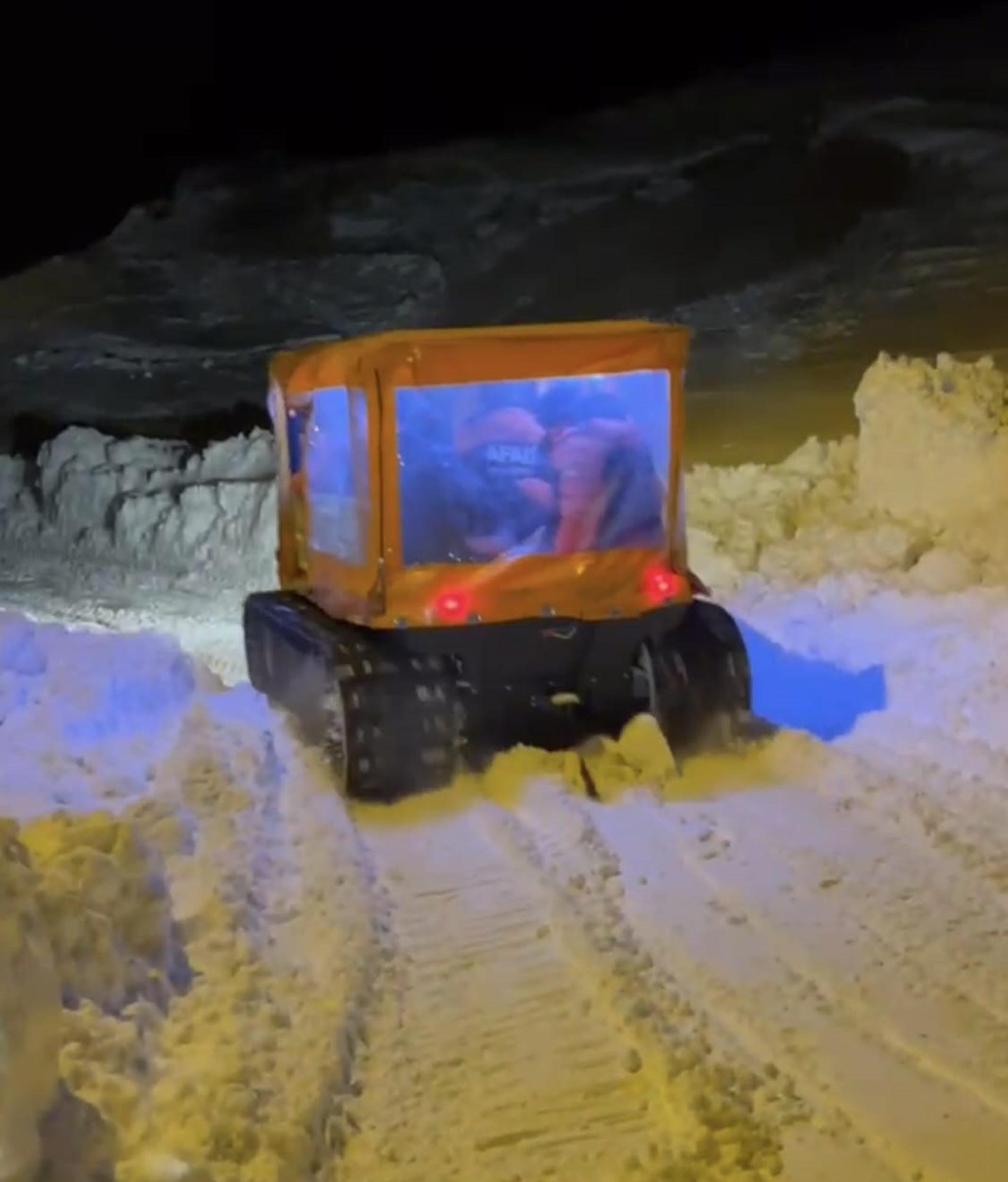 AFAD Amfibi Araç Kars