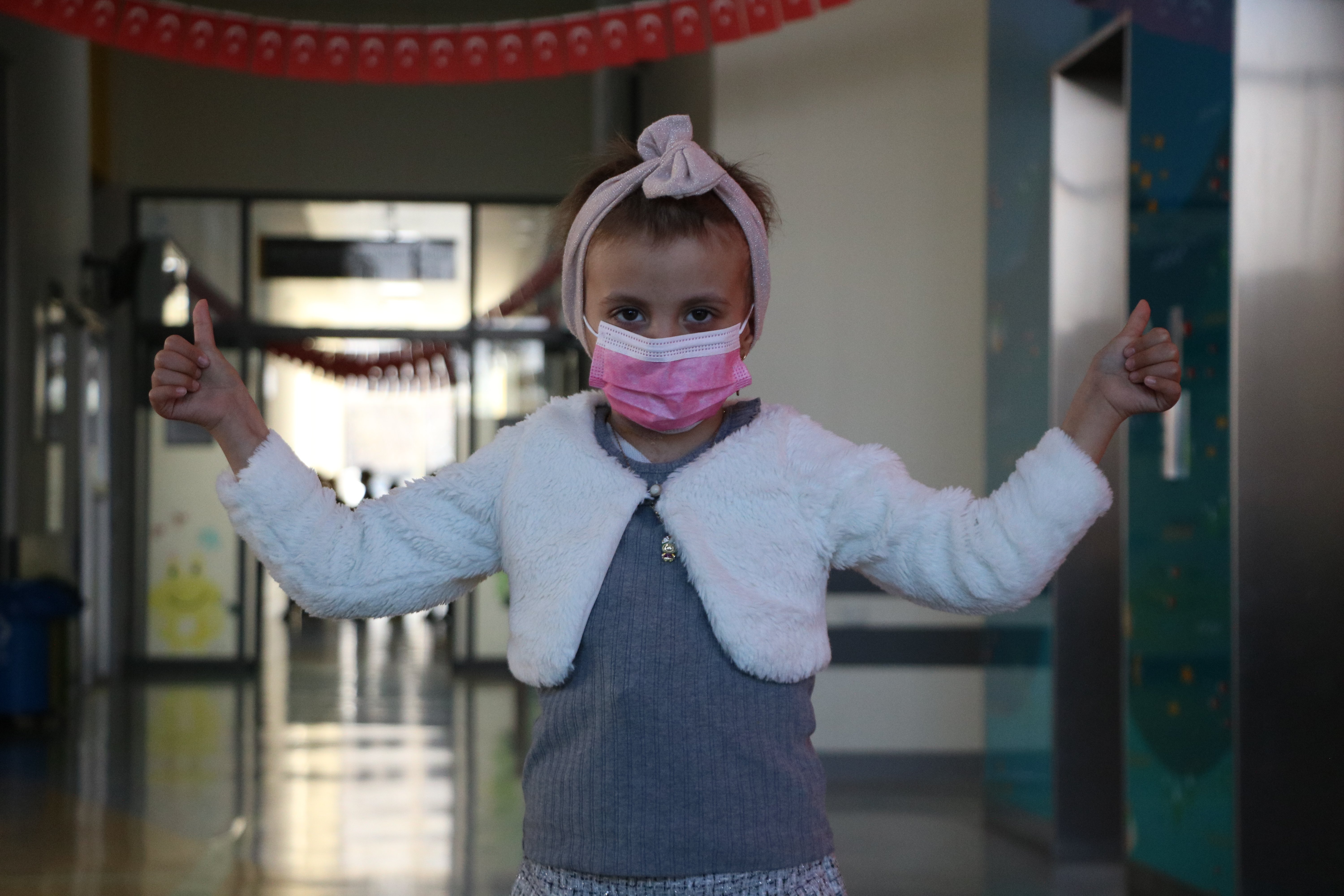 Kanser hastası çocuklar için tedavi malzemeleri