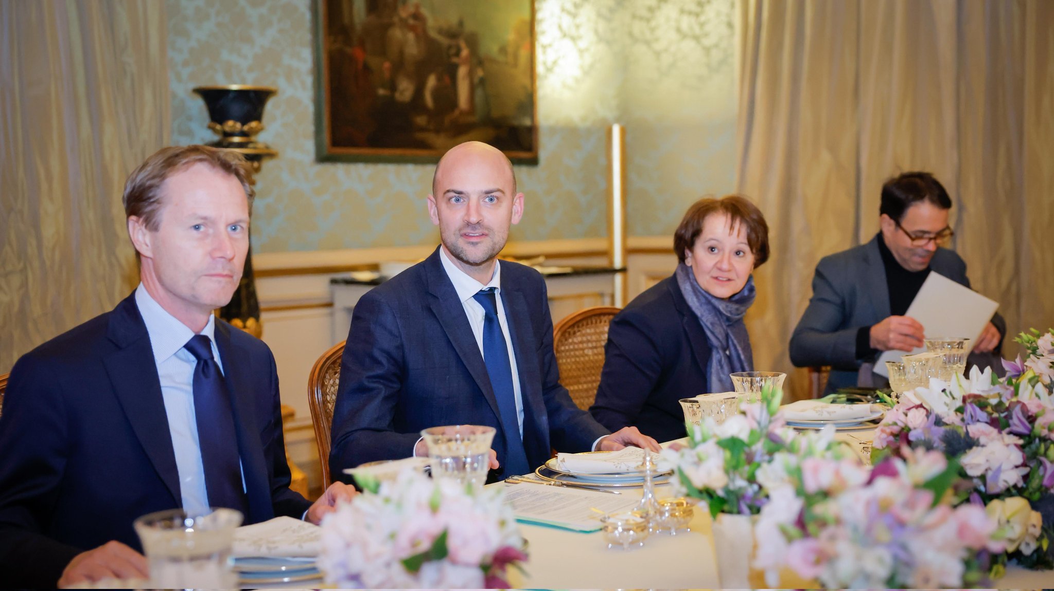 Fransa Dışişleri Bakanı Barrot Suriye Dışişleri Bakanı Şeybani görüşmesi