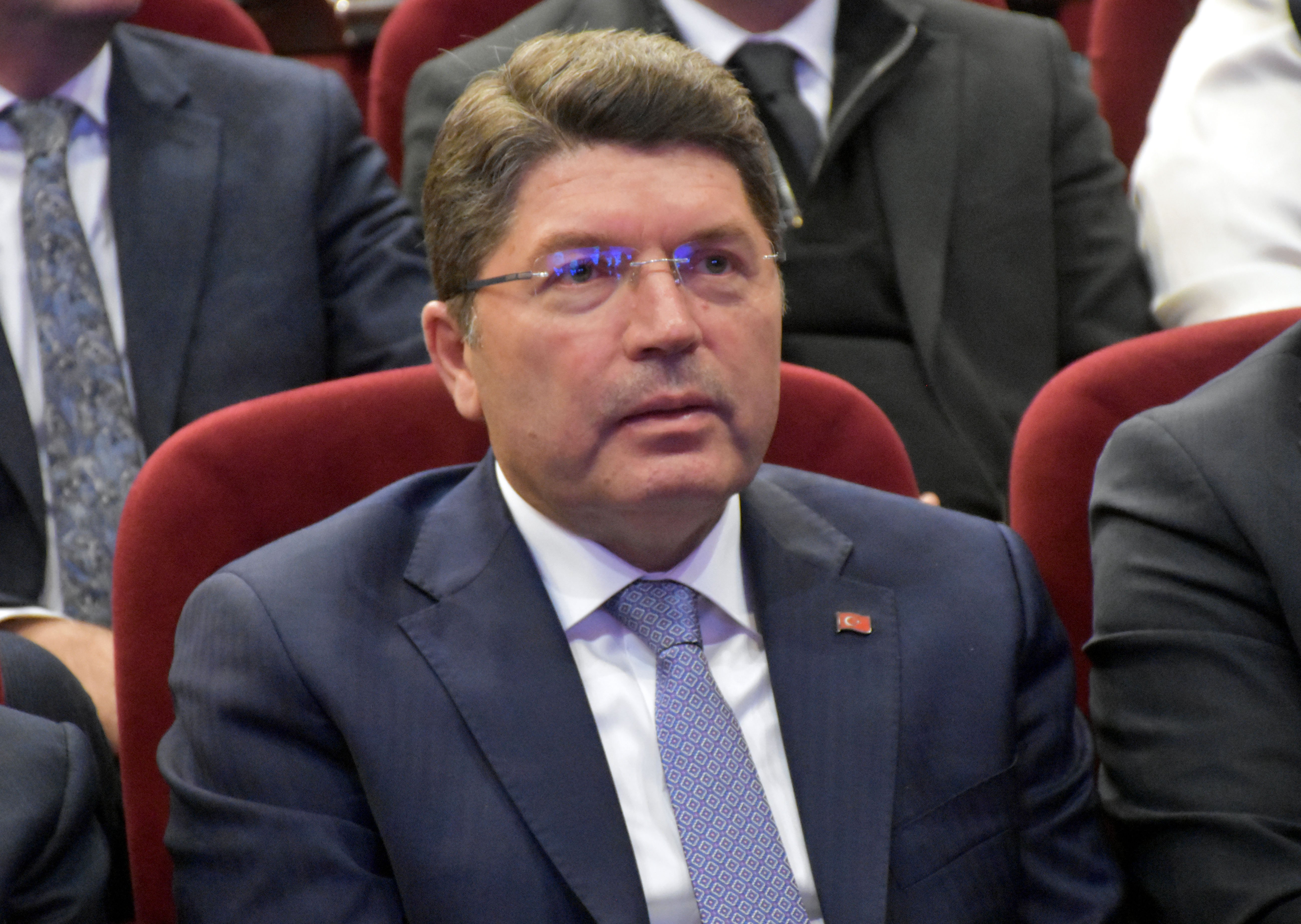 Adalet Bakanı Yılmaz Tunç konuşma yapıyor