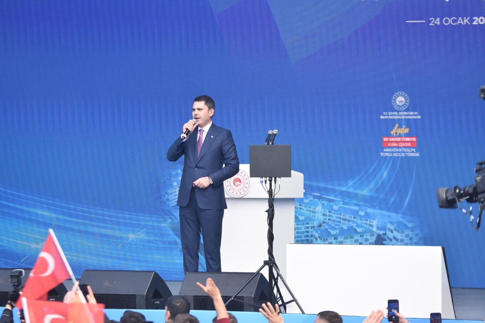 Cumhurbaşkanı Erdoğan törende