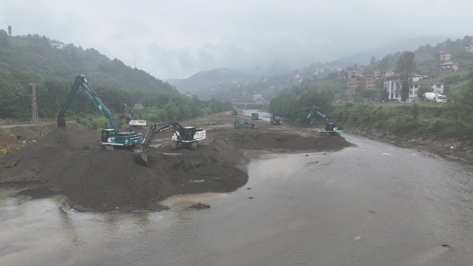 DSİ Karadeniz Sel Önlemi