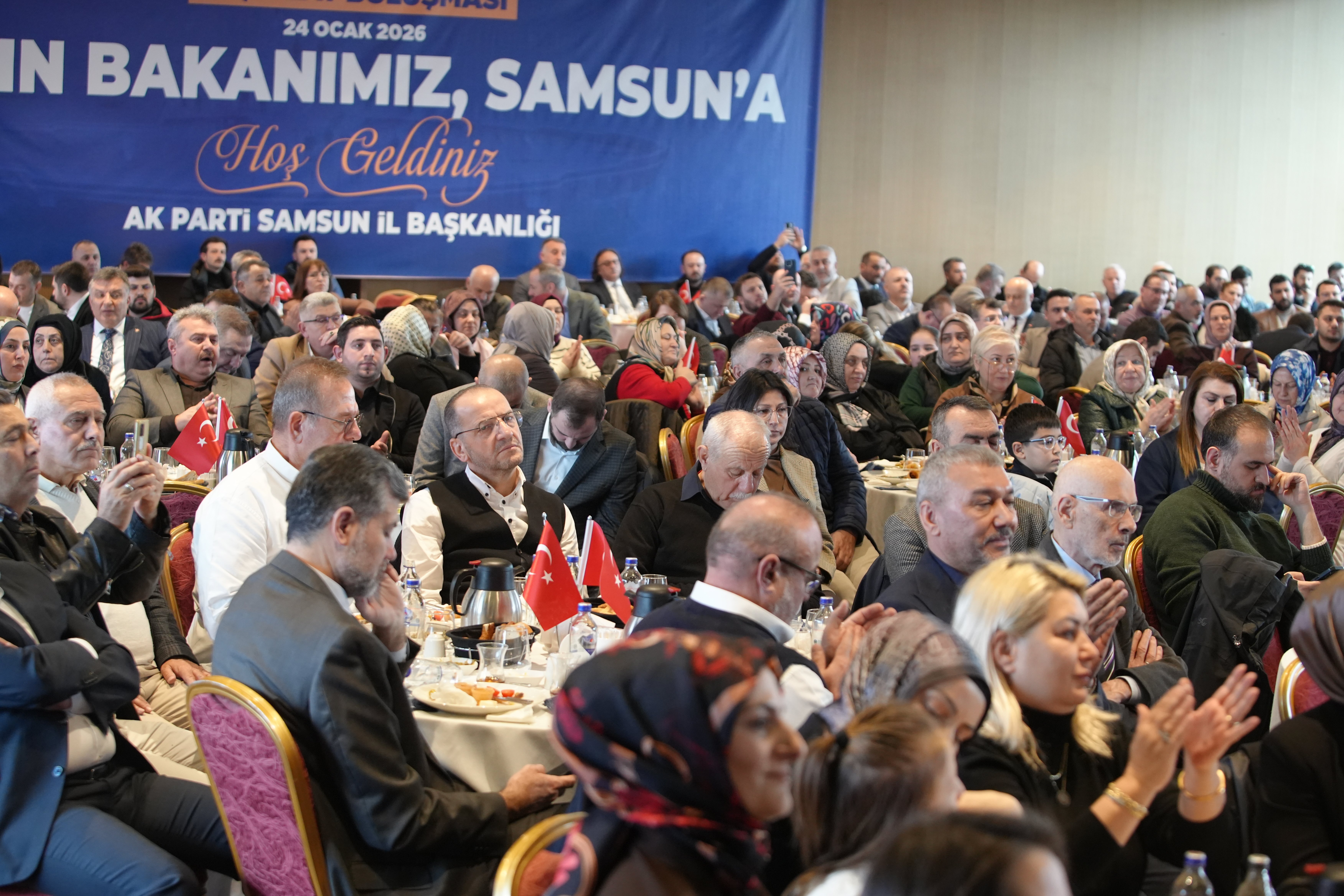 İçişleri Bakanı Ali Yerlikaya Samsun konuşması