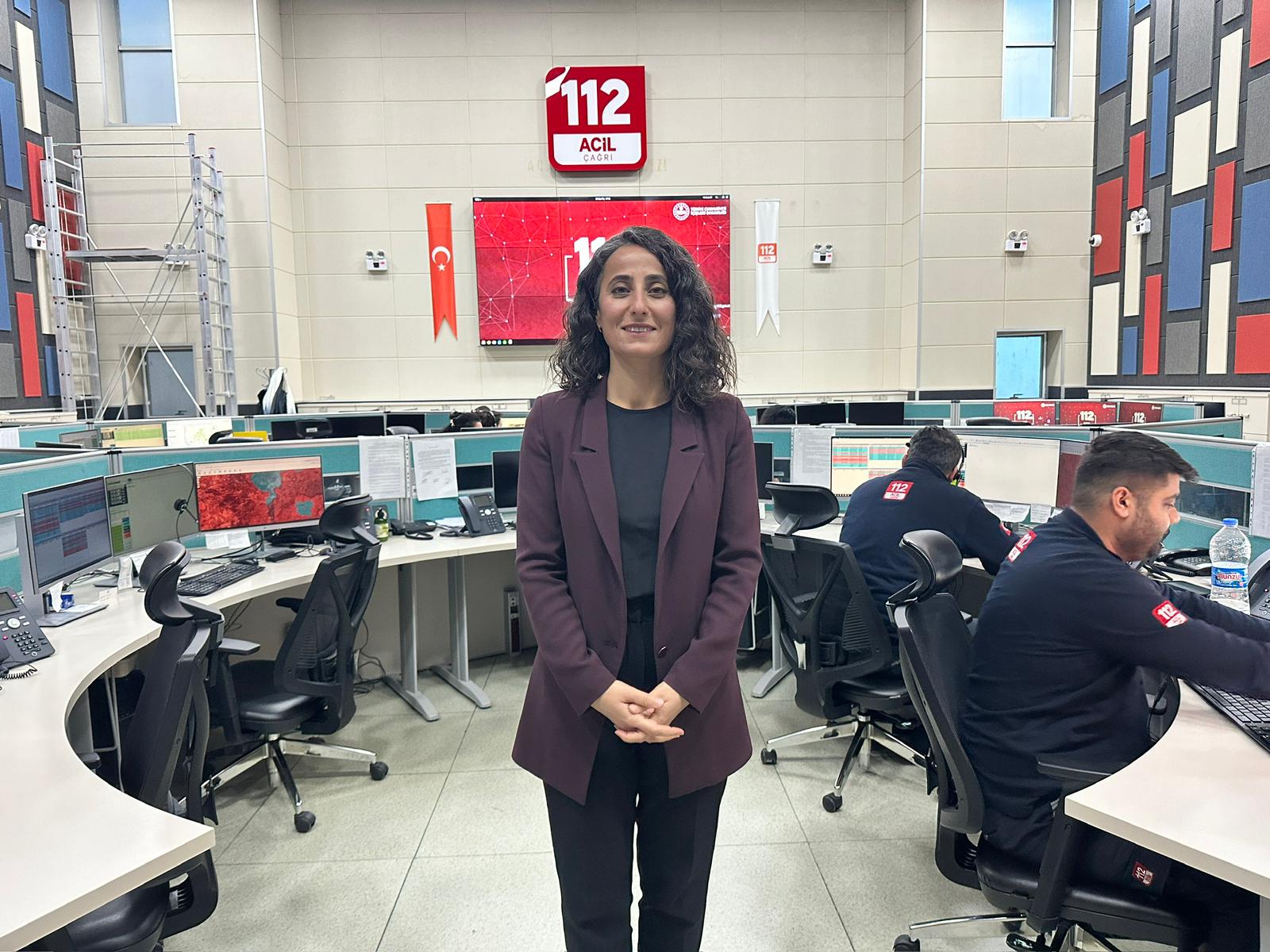 112 Acil Çağrı Merkezi ekipmanları