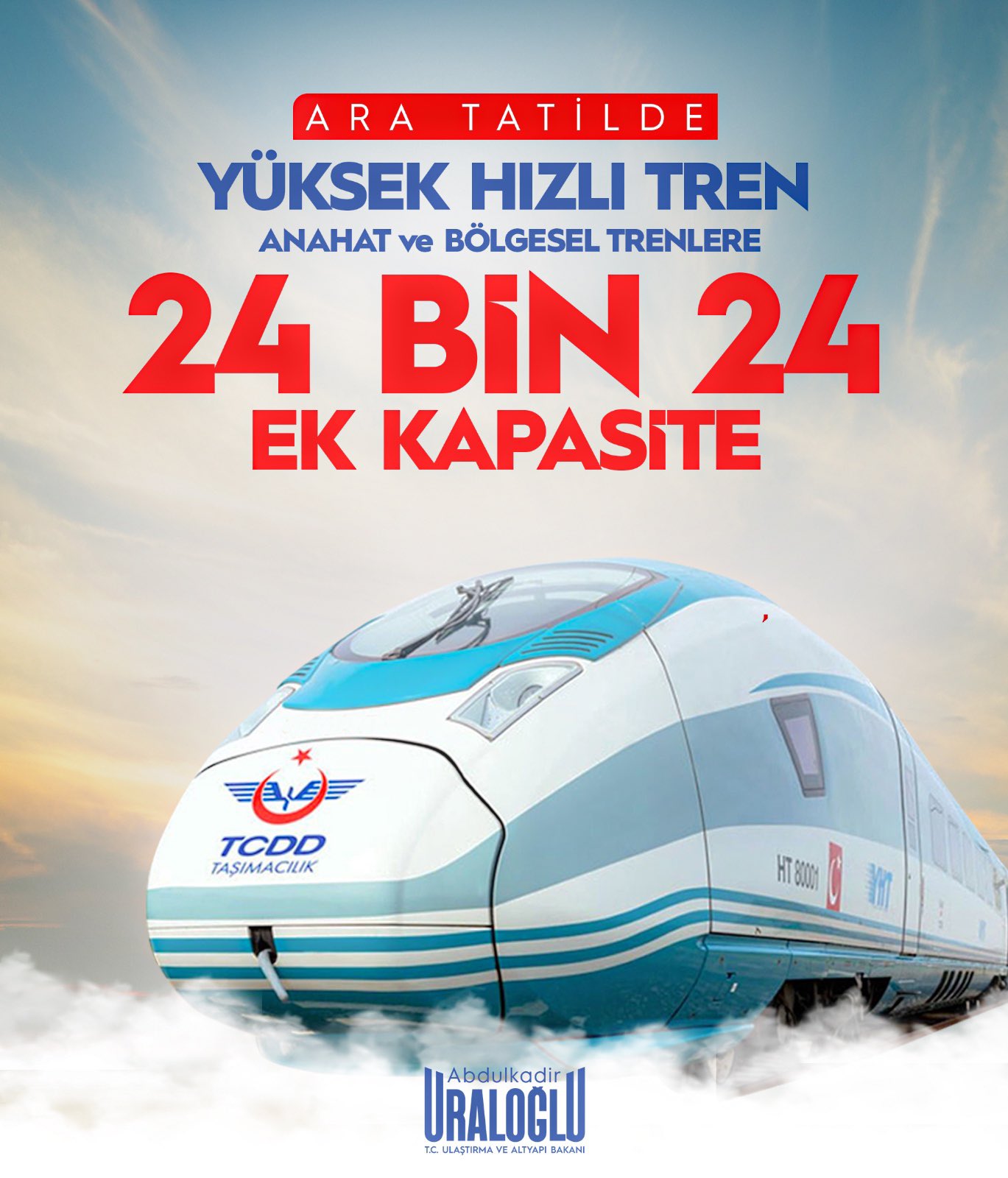 Ulaştırma ve Altyapı Bakanı Abdulkadir Uraloğlu