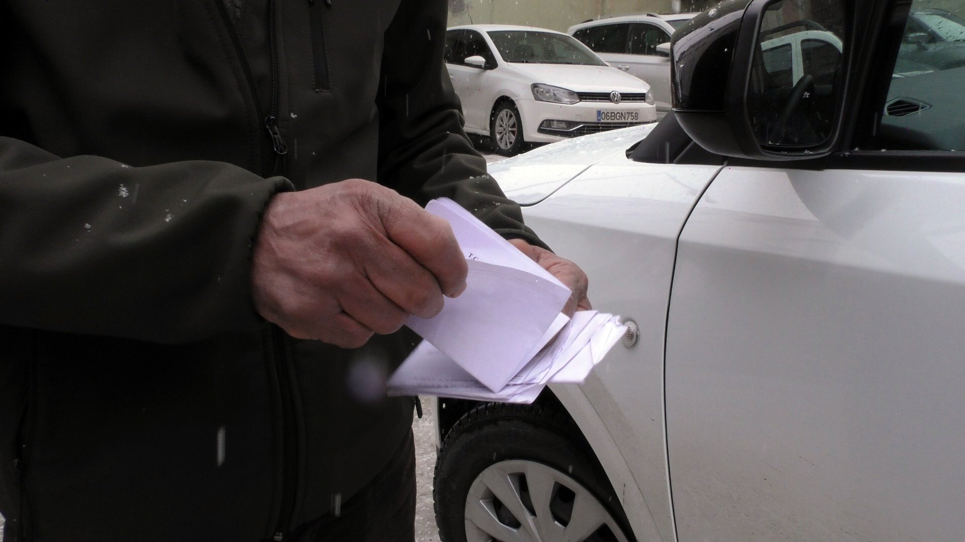 Trafik cezası makbuzu