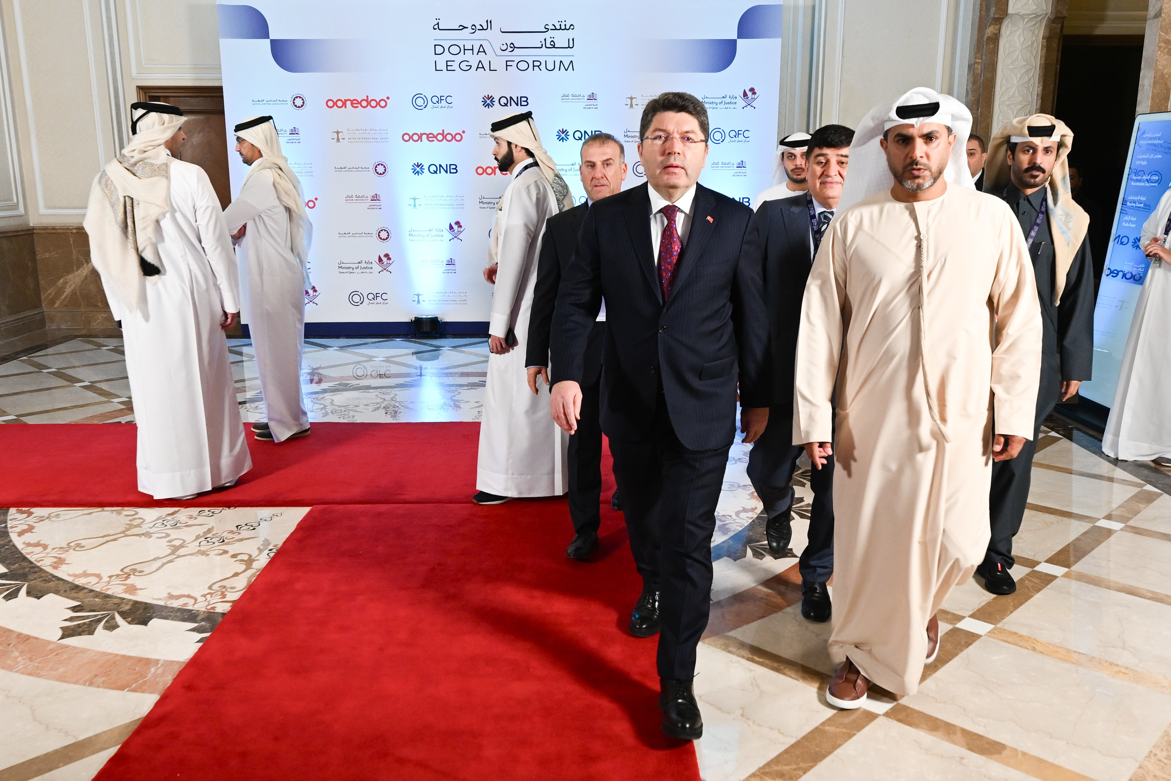 Adalet Bakanı Tunç Katar Adalet Bakanı ile görüşme