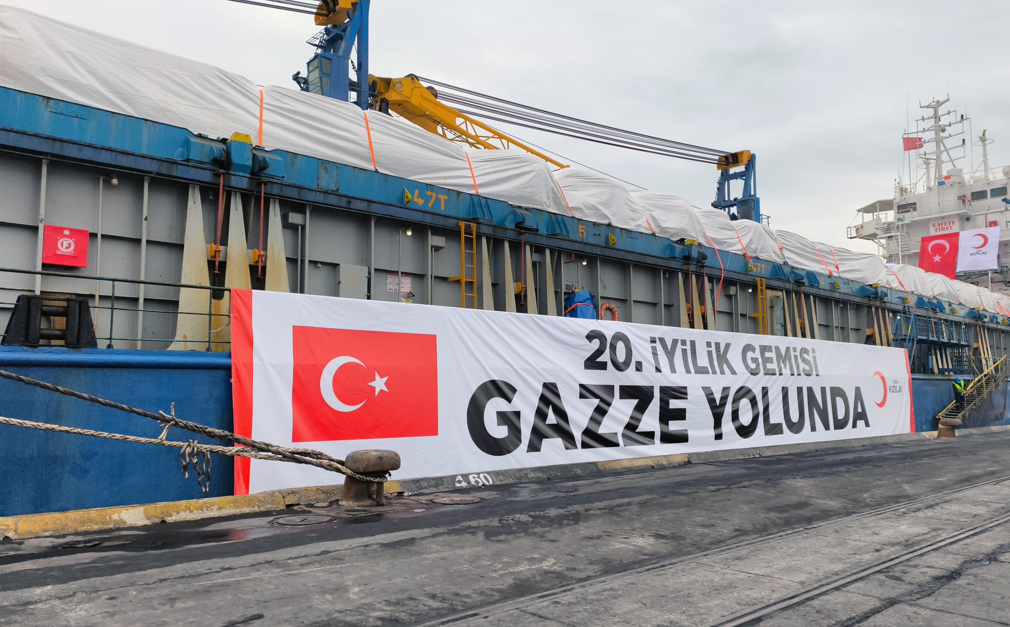 Türk Kızılay İyilik Gemisi Gazze