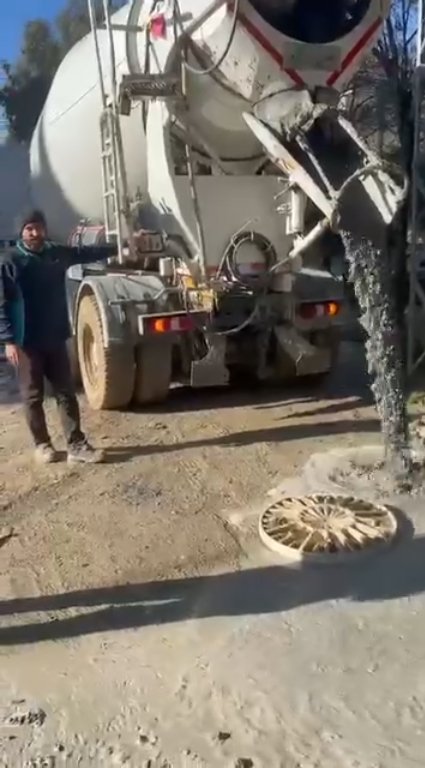 Hatay kanalizasyon çimento atığı ceza