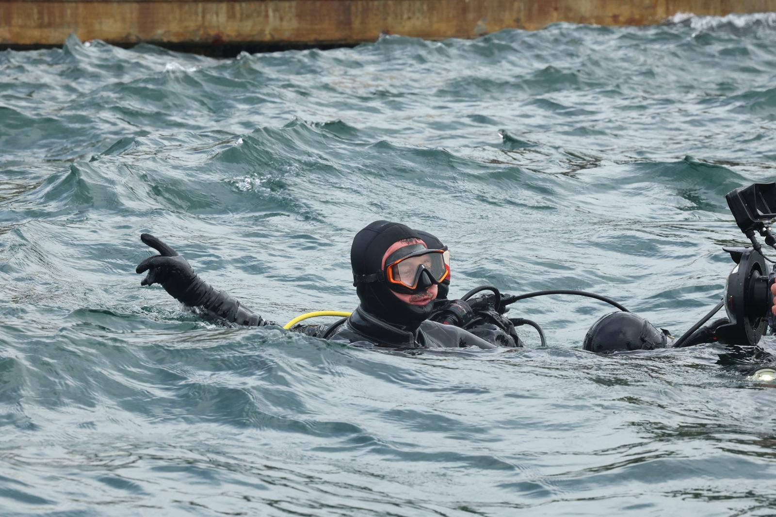 Tahir Büyükakın sualtı incelemesi