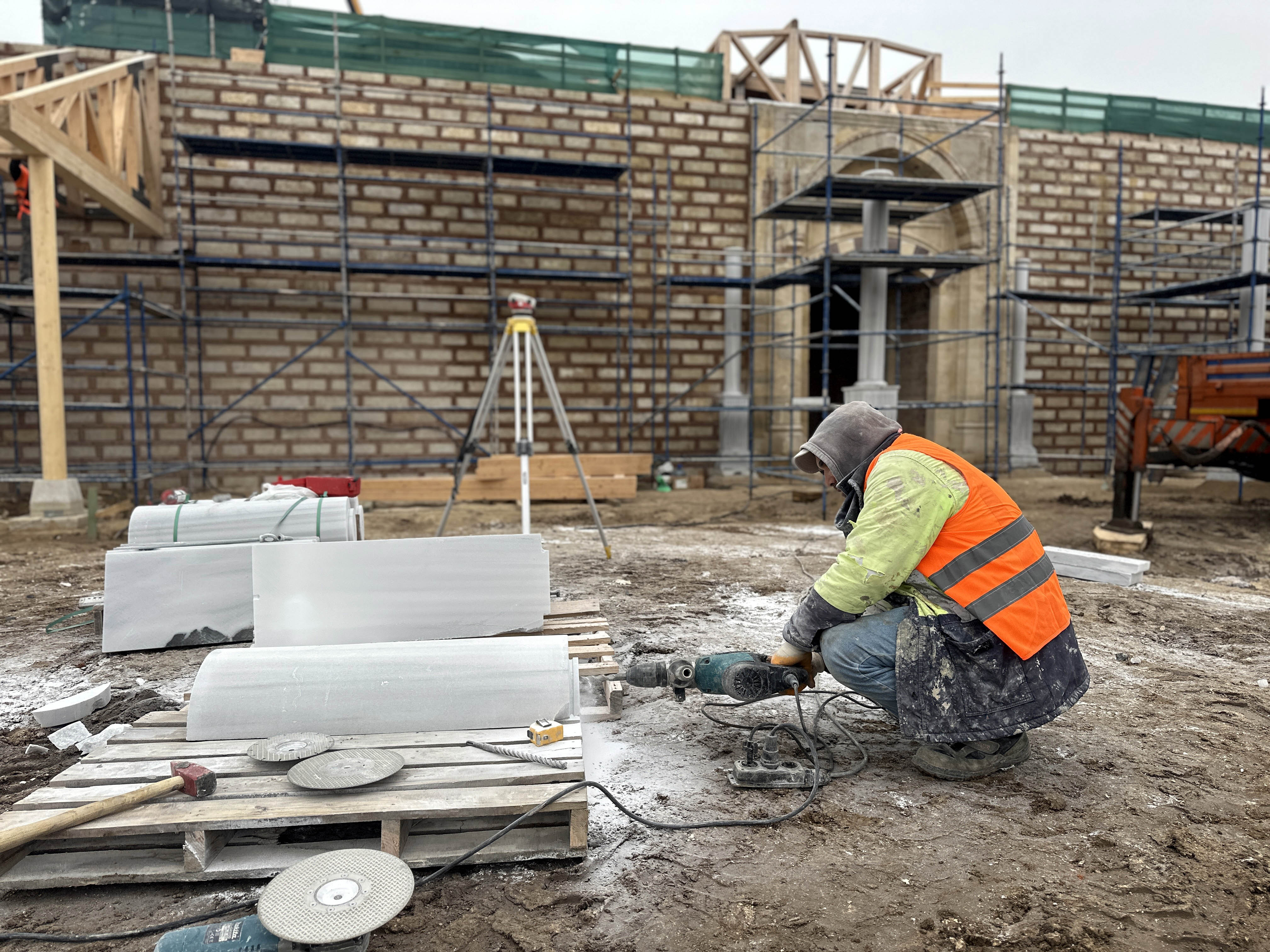 Edirne Sarayı Havadan Görünüm