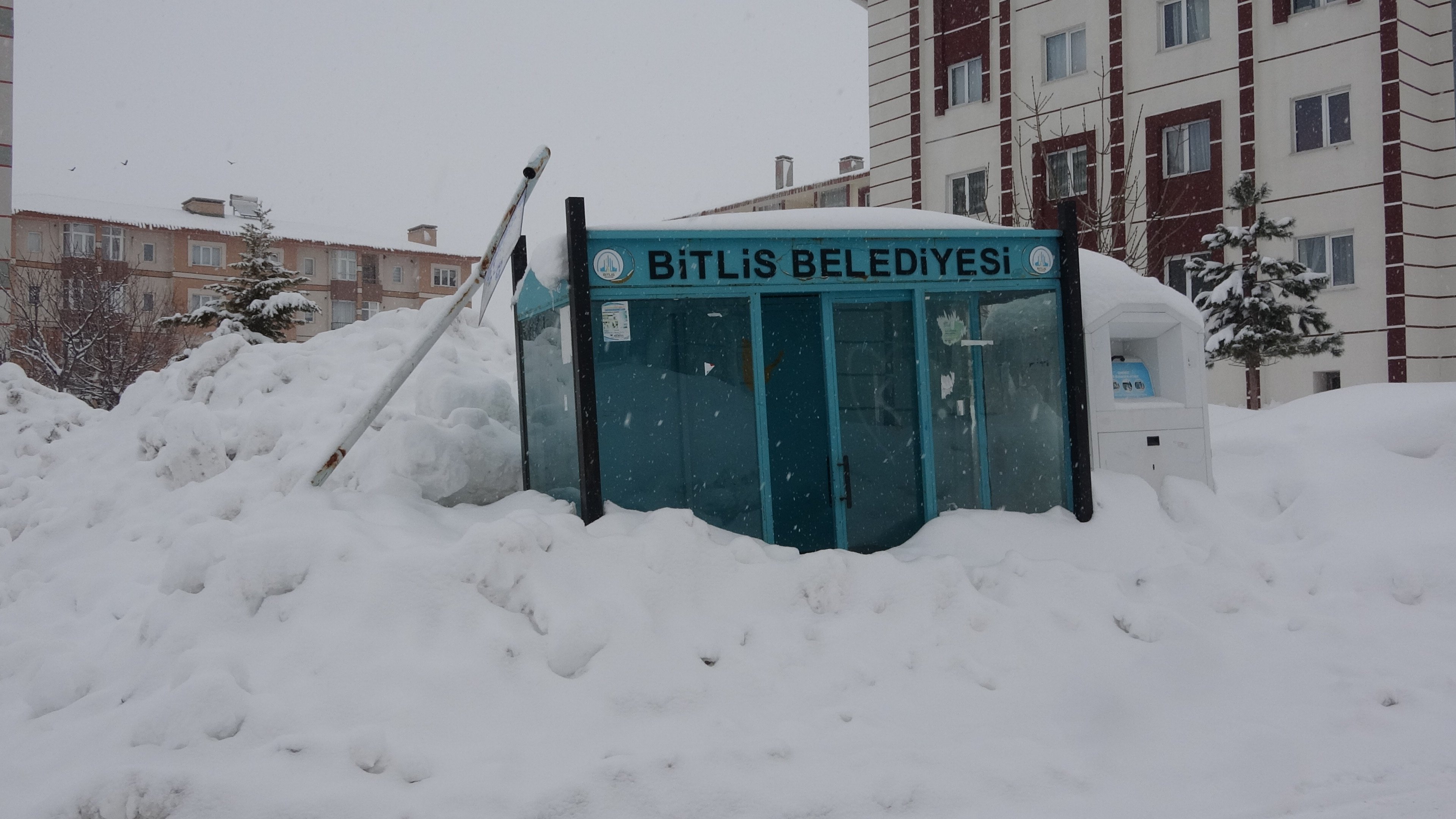 Bitlis kar yağışı yol