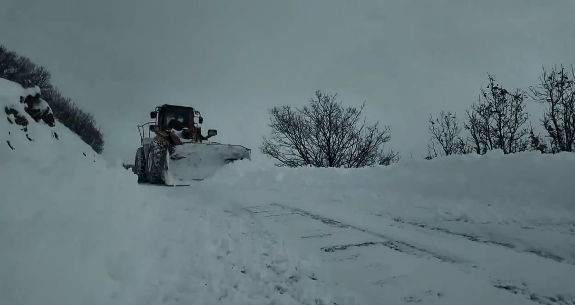 Bingöl İl Özel İdaresi kar mücadelesi