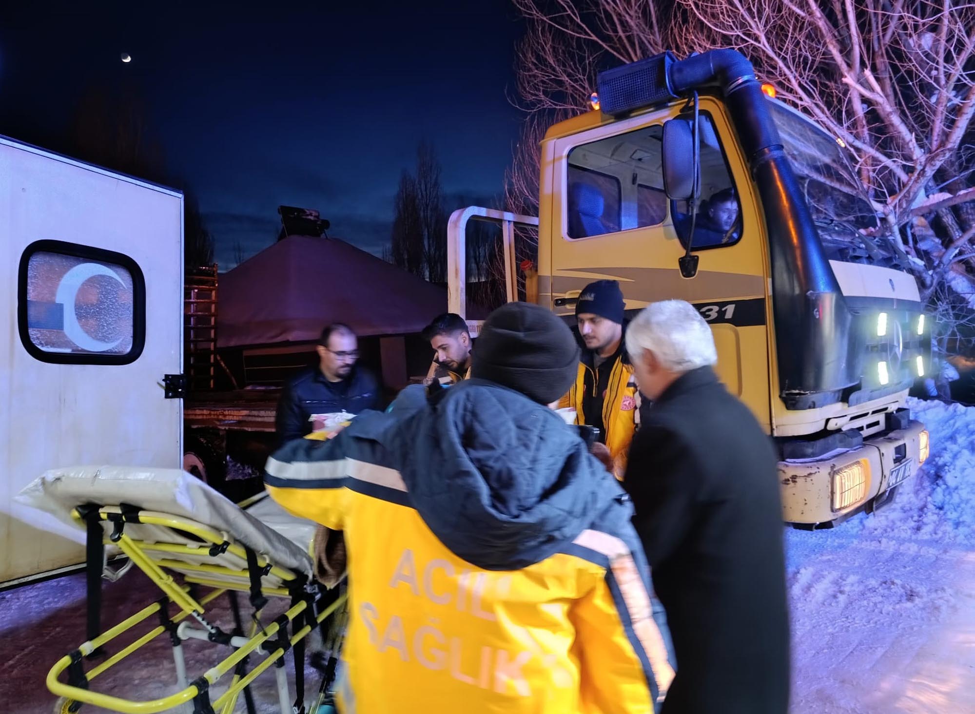 Paletli ambulans Ağrı