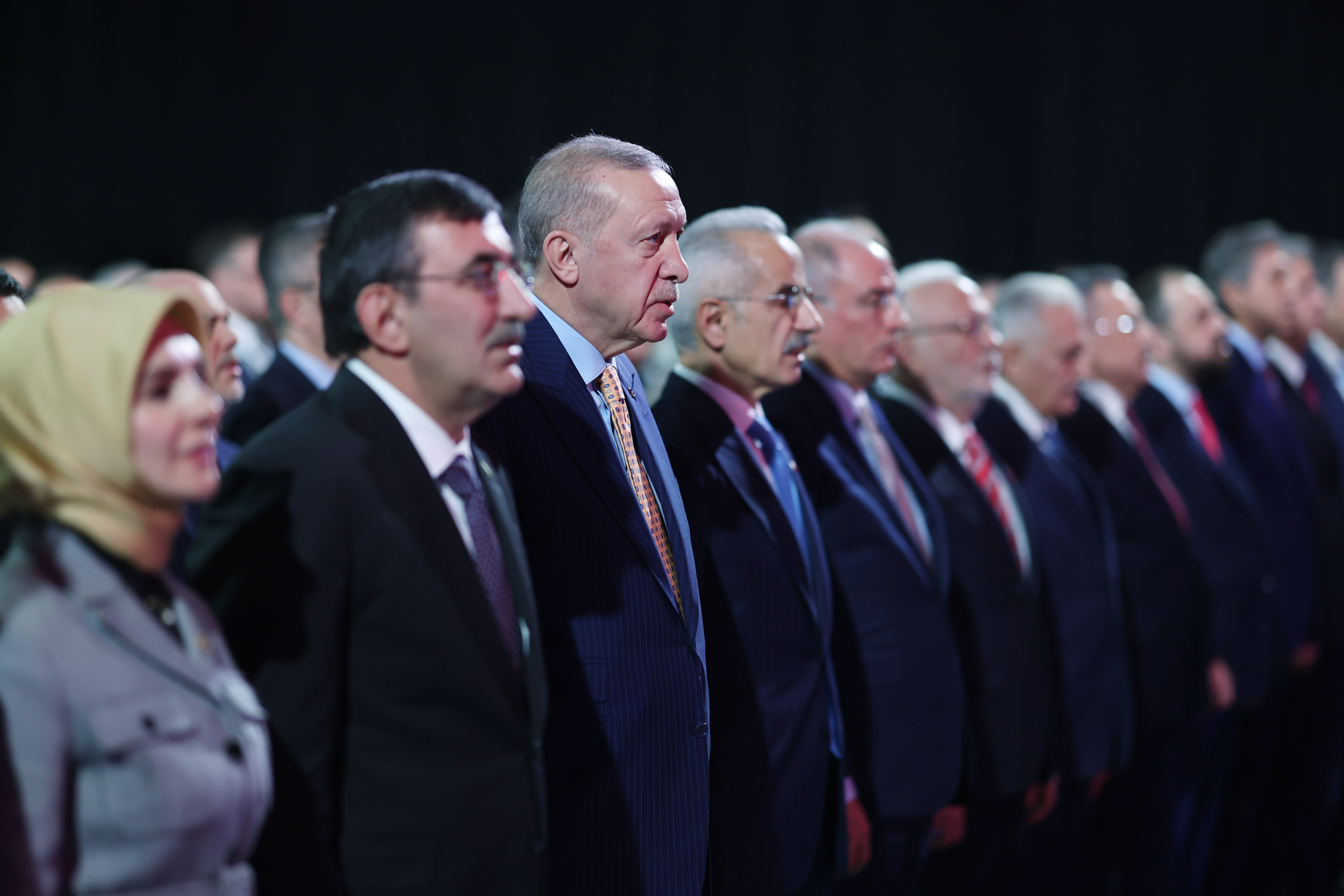 Cumhurbaşkanı Recep Tayyip Erdoğan Esenboğa Havalimanı Açılışında